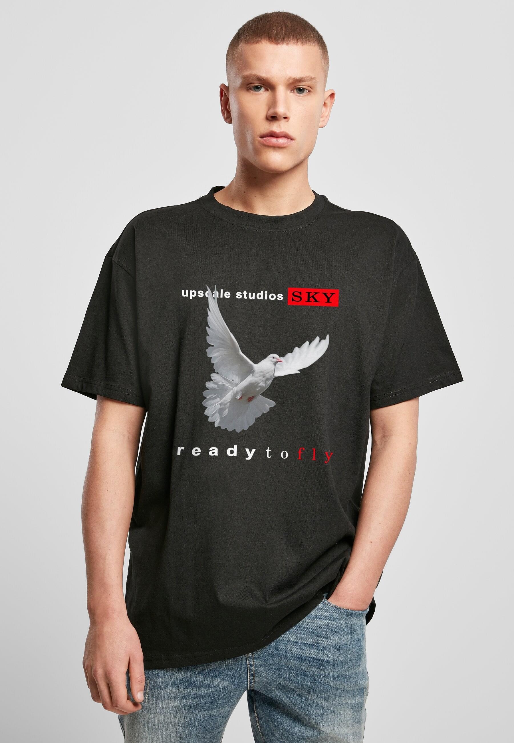 BAUR Ready Mister Friday Upscale Tee«, to by | »Unisex T-Shirt Oversize fly tlg.) Tee Black (1