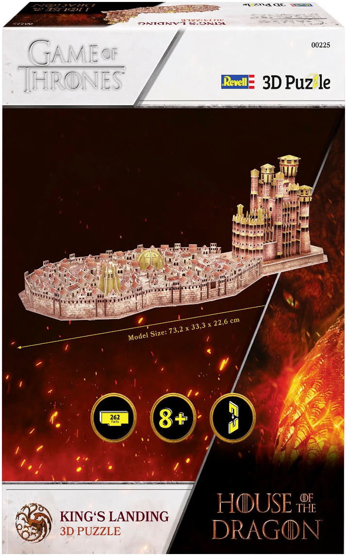 Revell® 3D-Puzzle »House of the Dragon Kings Landing«