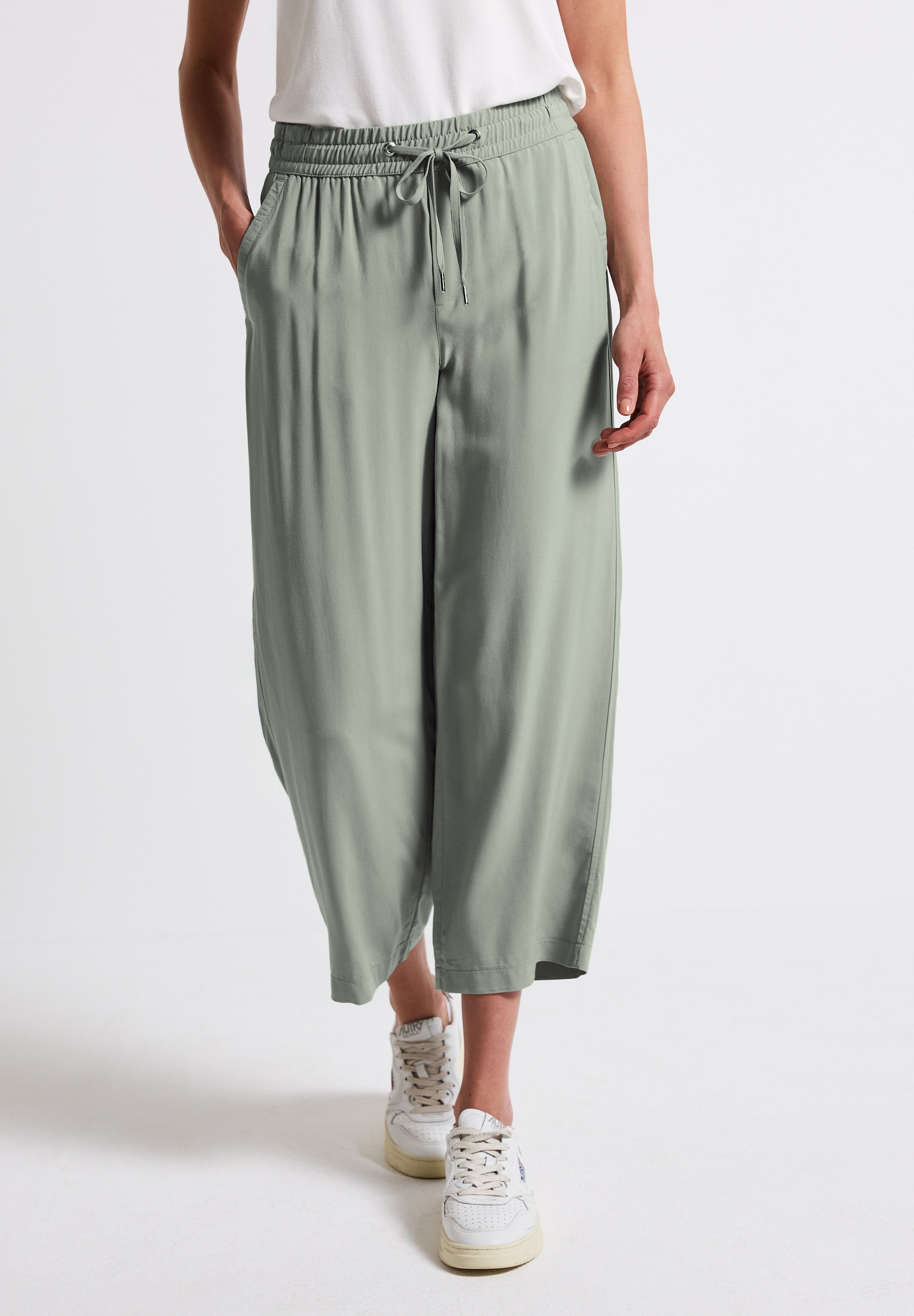 STREET ONE Stoffhose, High Waist günstig online kaufen