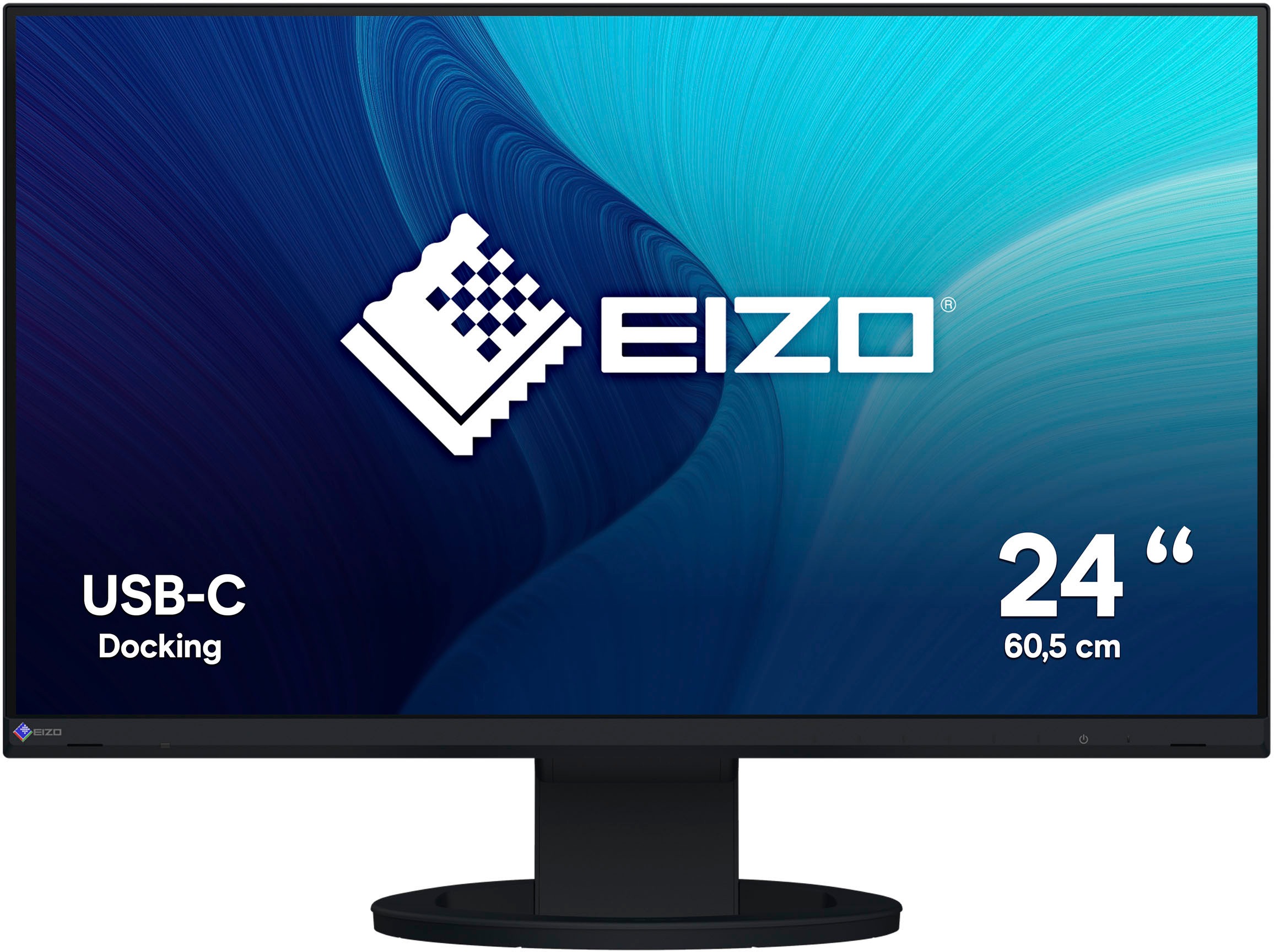 EIZO LED-Monitor "FlexScan EV2480", B:53,78cm H:32,04cm T:5,74cm, schwarz, Monitore