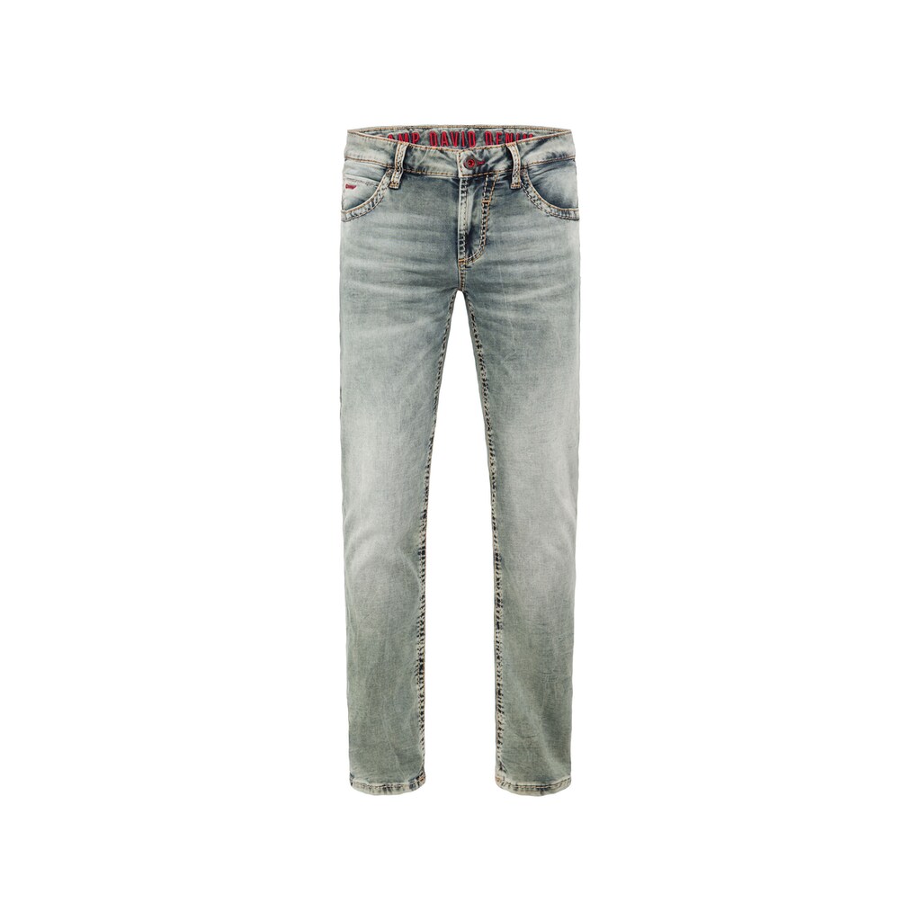 CAMP DAVID Regular-fit-Jeans, aus Sweatmaterial