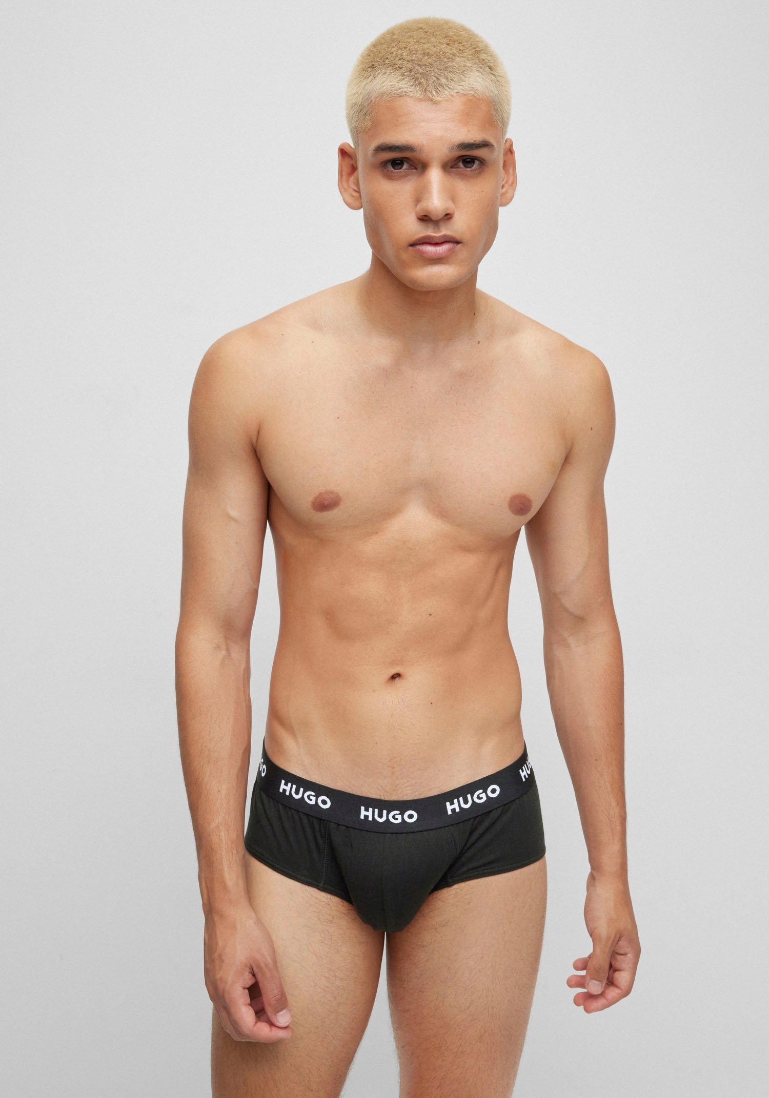 HUGO Underwear Hüftslip "HIPBRIEF TRIPLETPACK" mit modischem HUGO Logo-Elas günstig online kaufen
