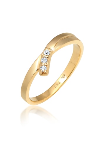 Verlobungsring »Verlobungsring Diamant (0.04 ct.) 585 Gelbgold«