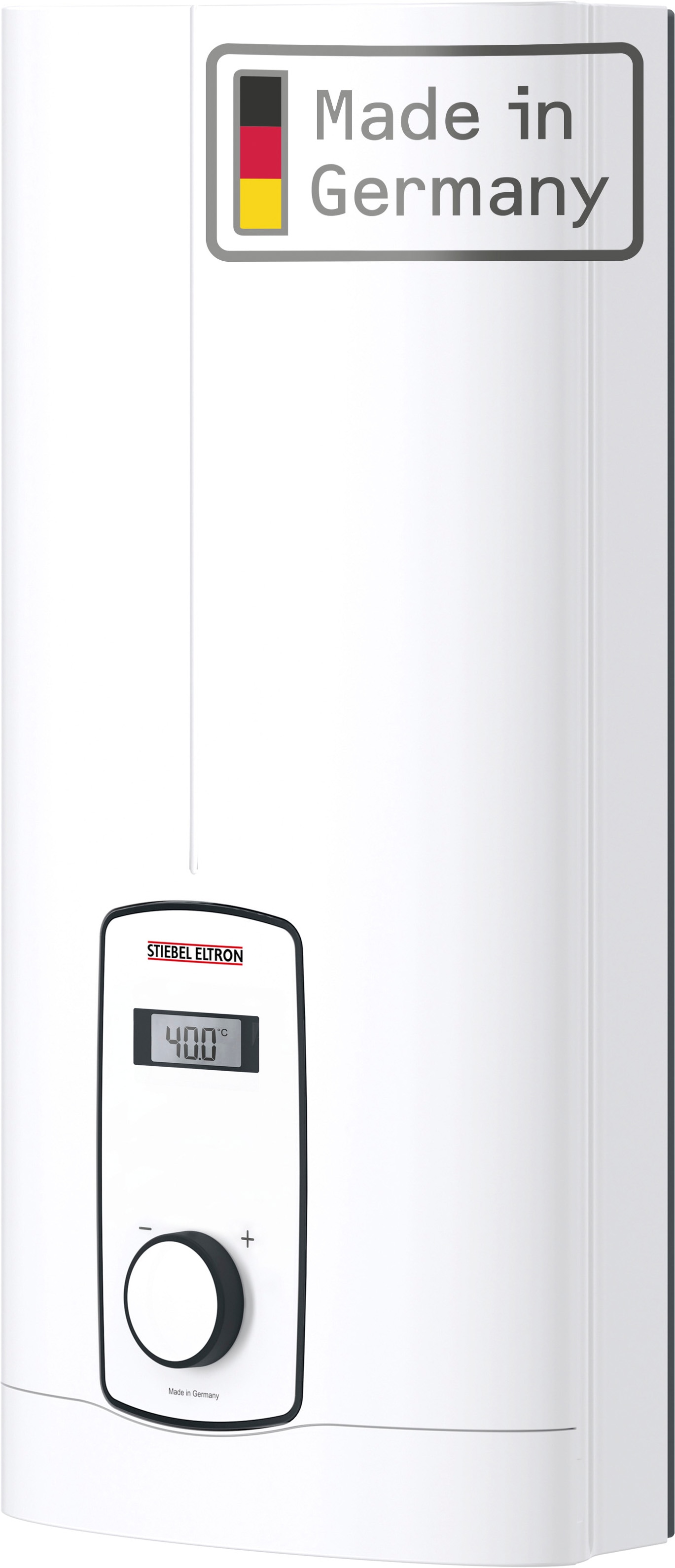 STIEBEL ELTRON Komfort-Durchlauferhitzer "DHB-E 18 kW LCD 25" 3i Technologie für konstante Warmwassertemperatur,LC-Display