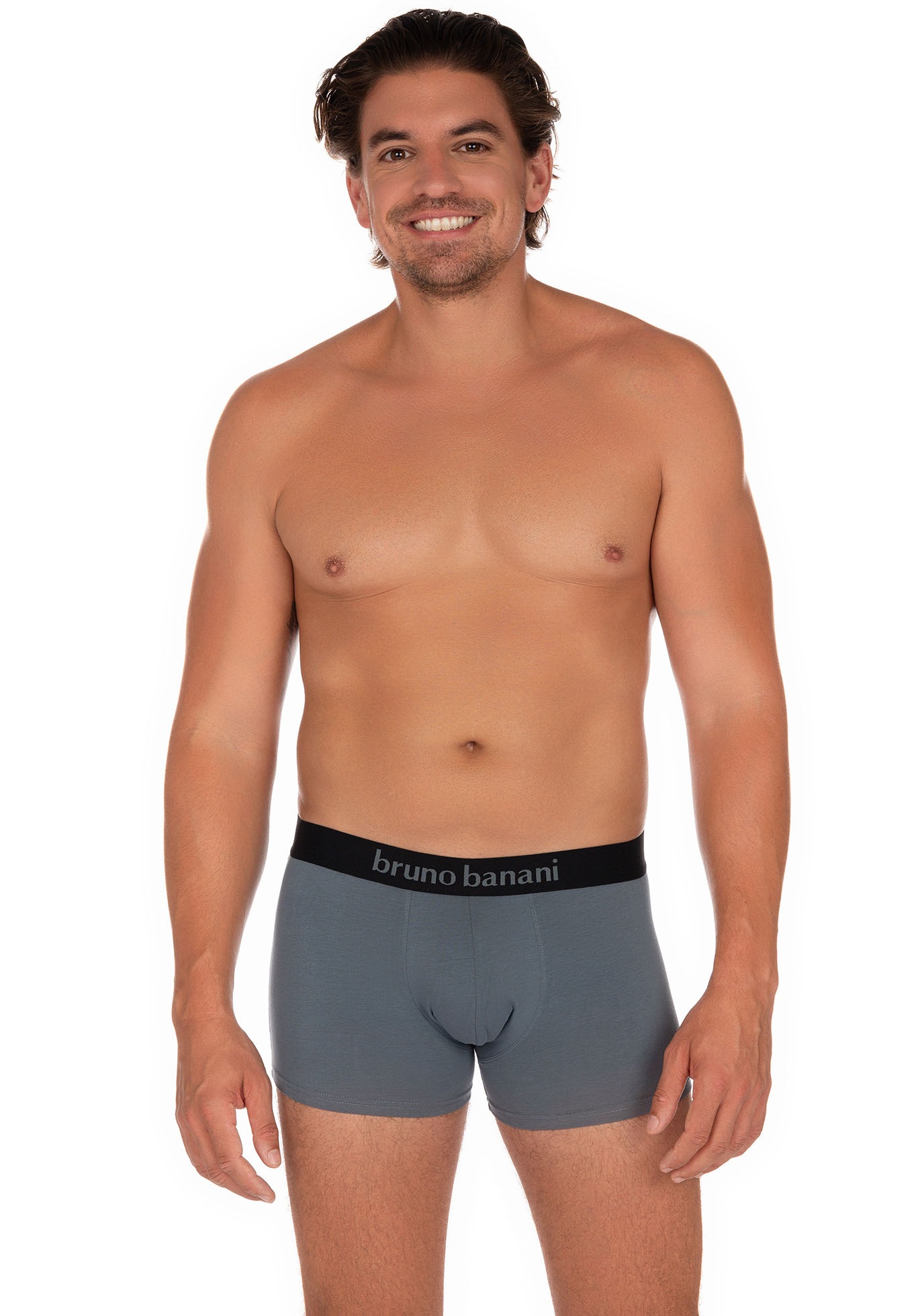Bruno Banani Boxer "Flowing", (2er Pack), mit kontrastreichem Logobund günstig online kaufen