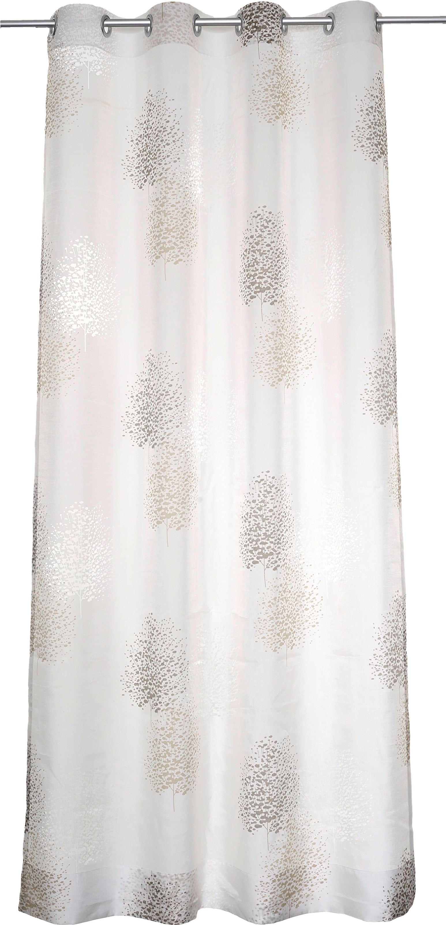 Kutti Vorhang »Belinda«, (1 St.), Gardine, halbtransparent, Ausbrenner,  bedruckt, Viskose-Polyester bestellen | BAUR