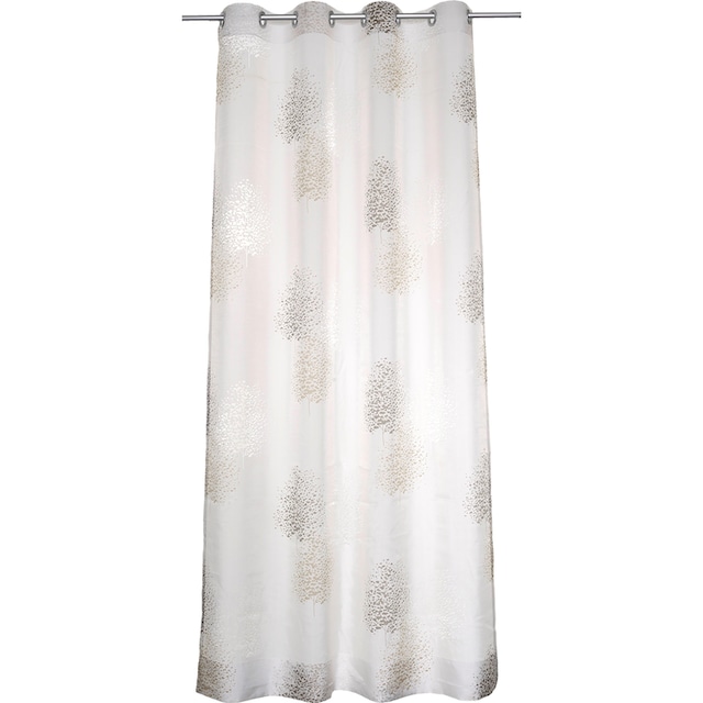 Kutti Vorhang »Belinda«, (1 St.), Gardine, halbtransparent, Ausbrenner,  bedruckt, Viskose-Polyester bestellen | BAUR