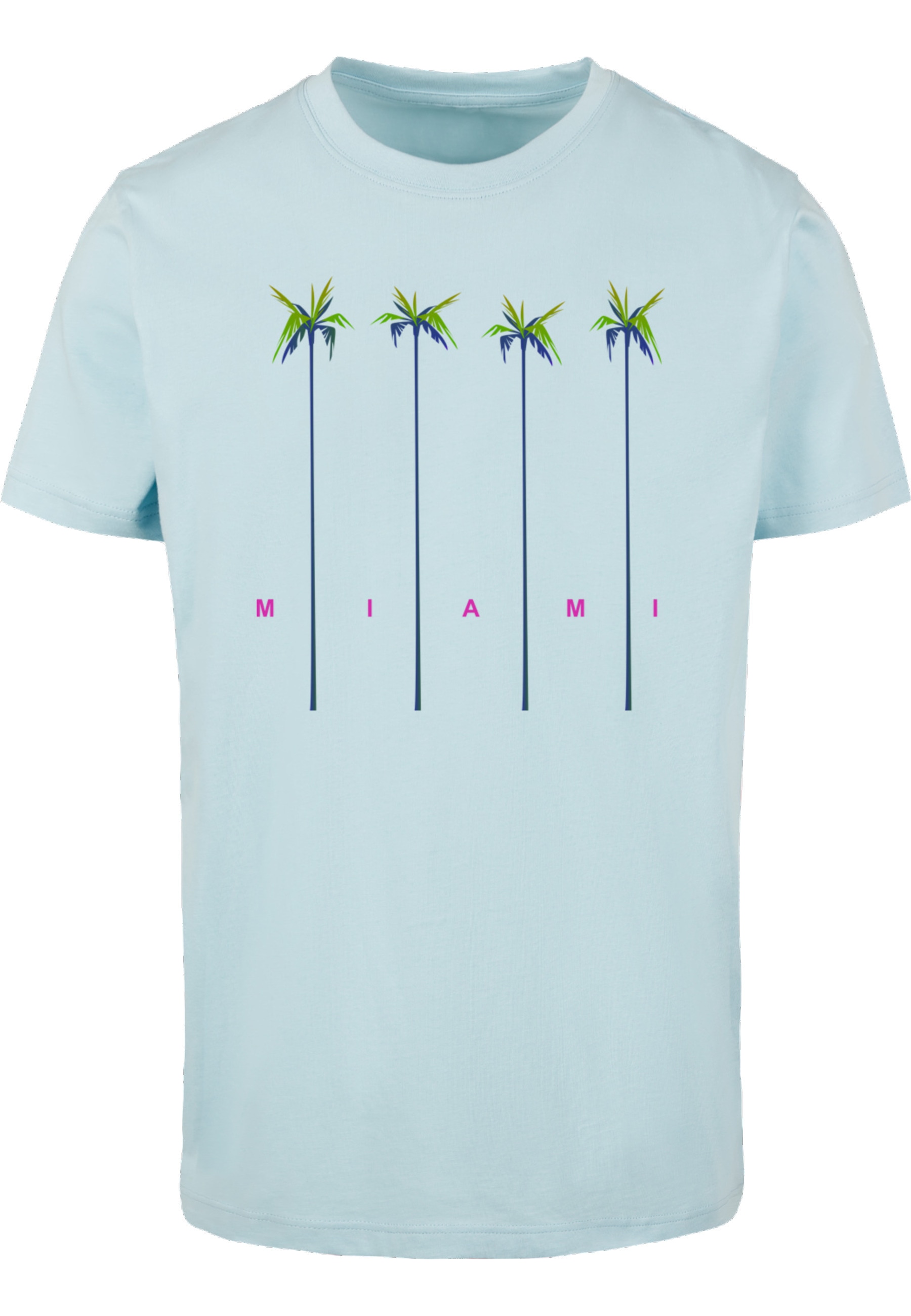 MisterTee T-Shirt "MisterTee Herren Miami Palms Tee" 1