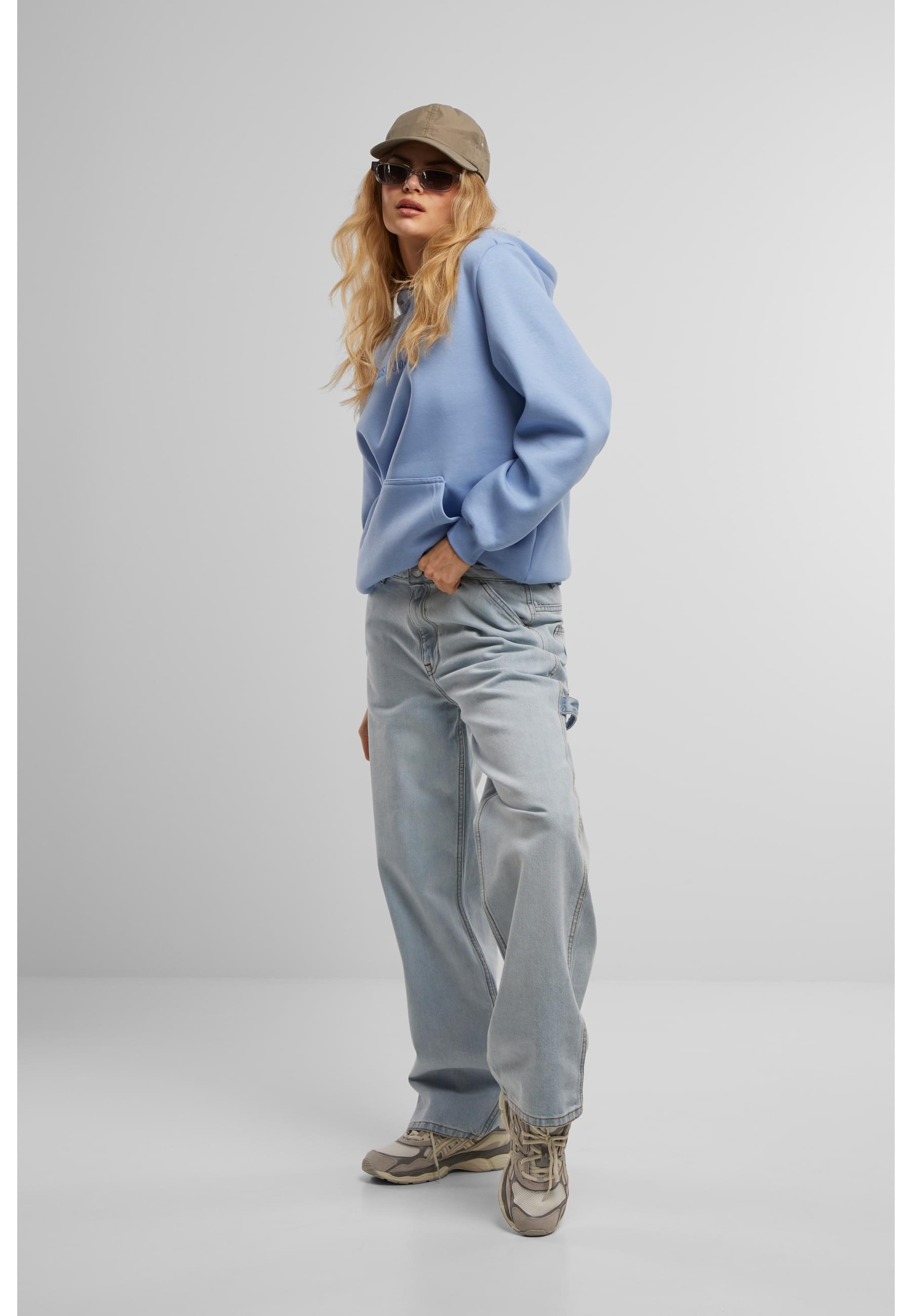 Miss Tee Kapuzenpullover »Miss Tee Just Another EMB Fluffy Hoody« 1 Stk.