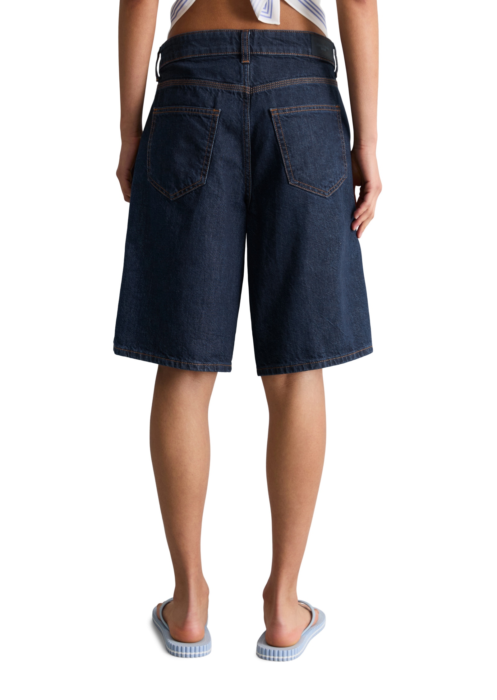 Marc O'Polo DENIM Shorts »aus Rigid Denim ohne Elasthan«