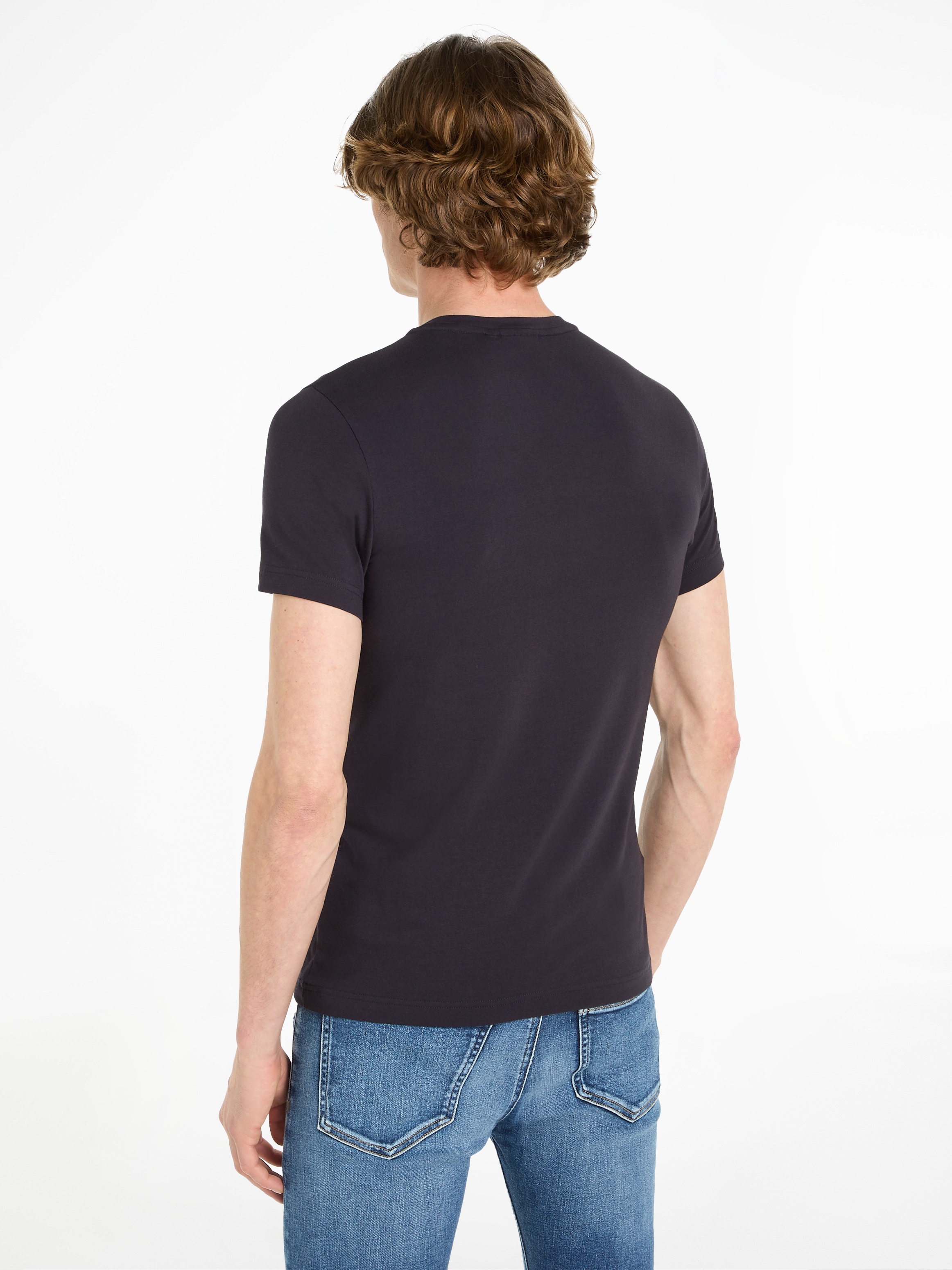 Calvin Klein T-Shirt »STRETCH SLIM FIT T-SHIRT«, mit Rundhalsausschnitt