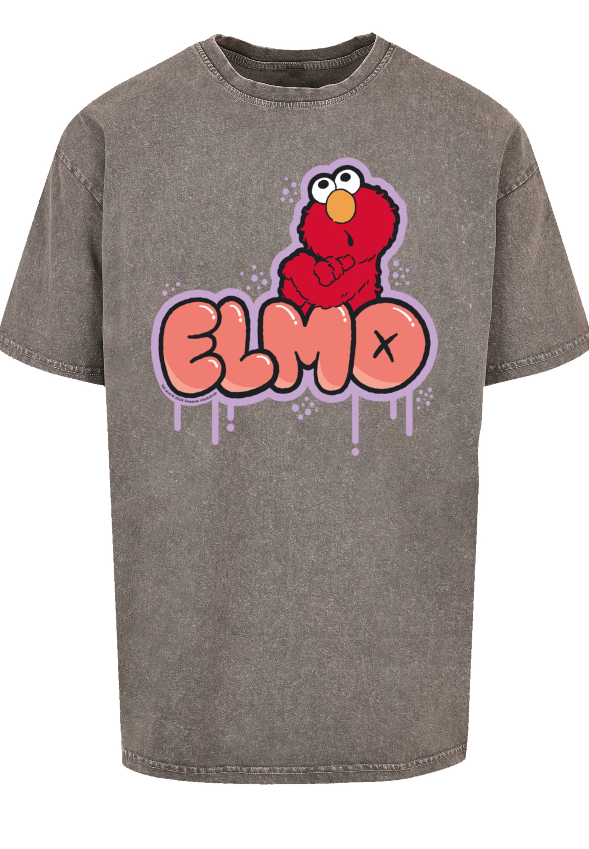 F4NT4STIC T-Shirt »Sesamstraße Elmo NO«, Premium Qualität, Weihnachts-Kollection