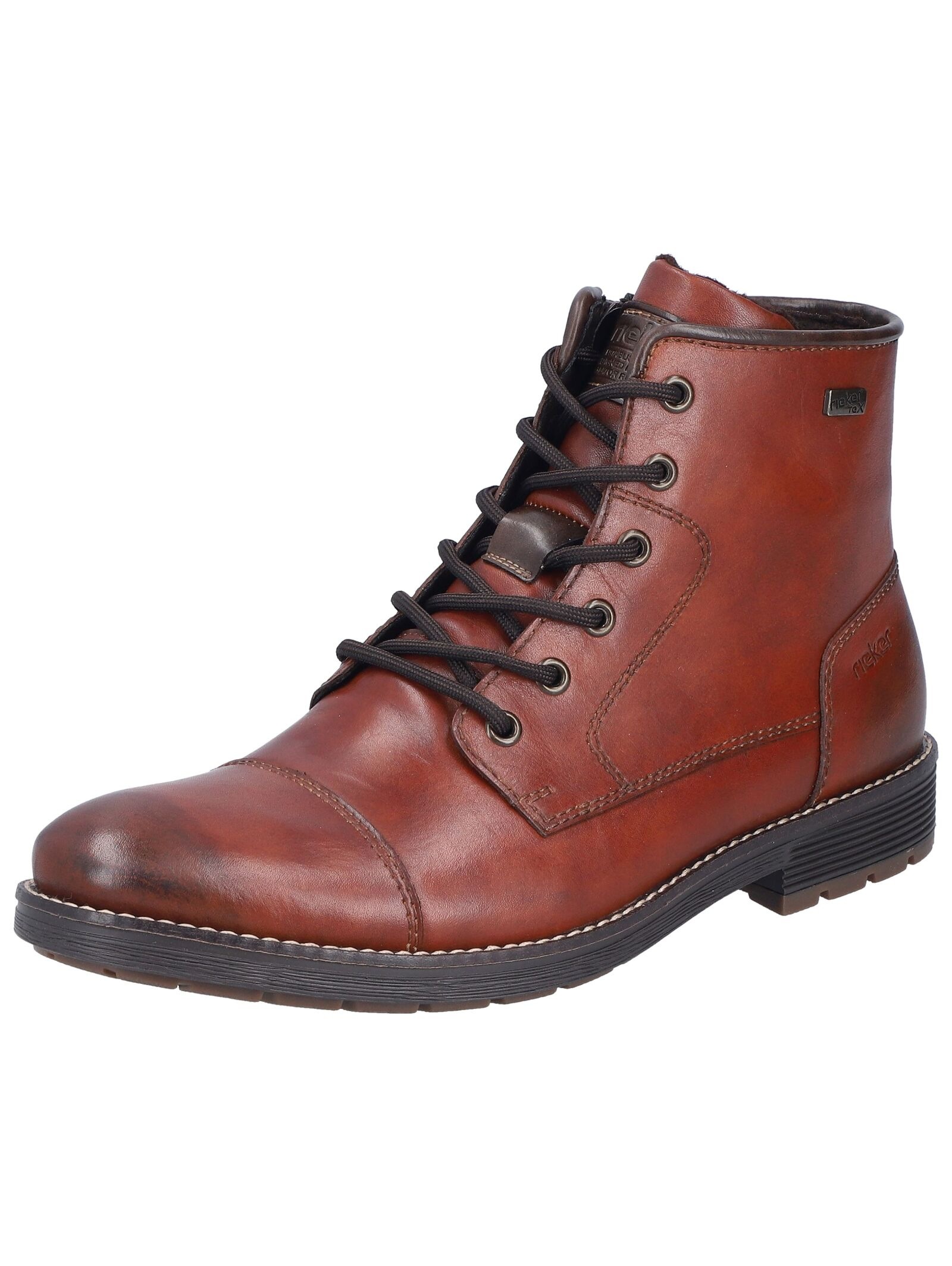 Rieker Schnürstiefelette "Rieker Stiefelette Glattleder" günstig online kaufen