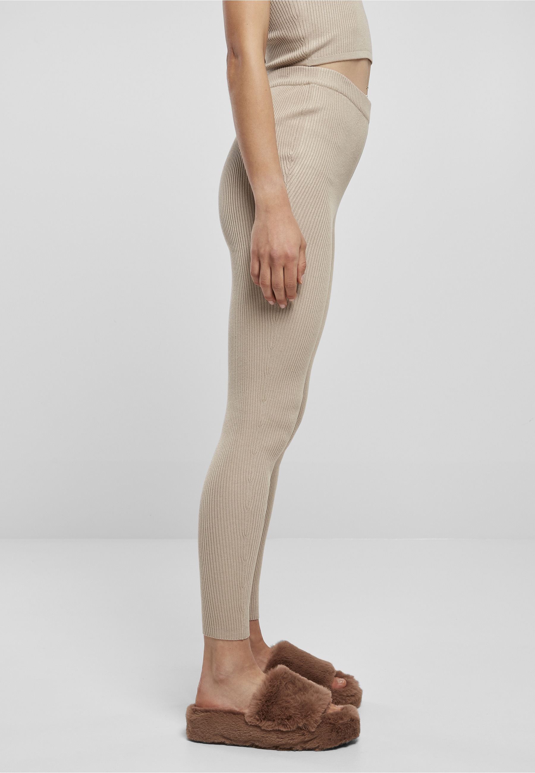 URBAN CLASSICS Leggings »Urban Classics Damen Ladies Rib Knit Leggings«