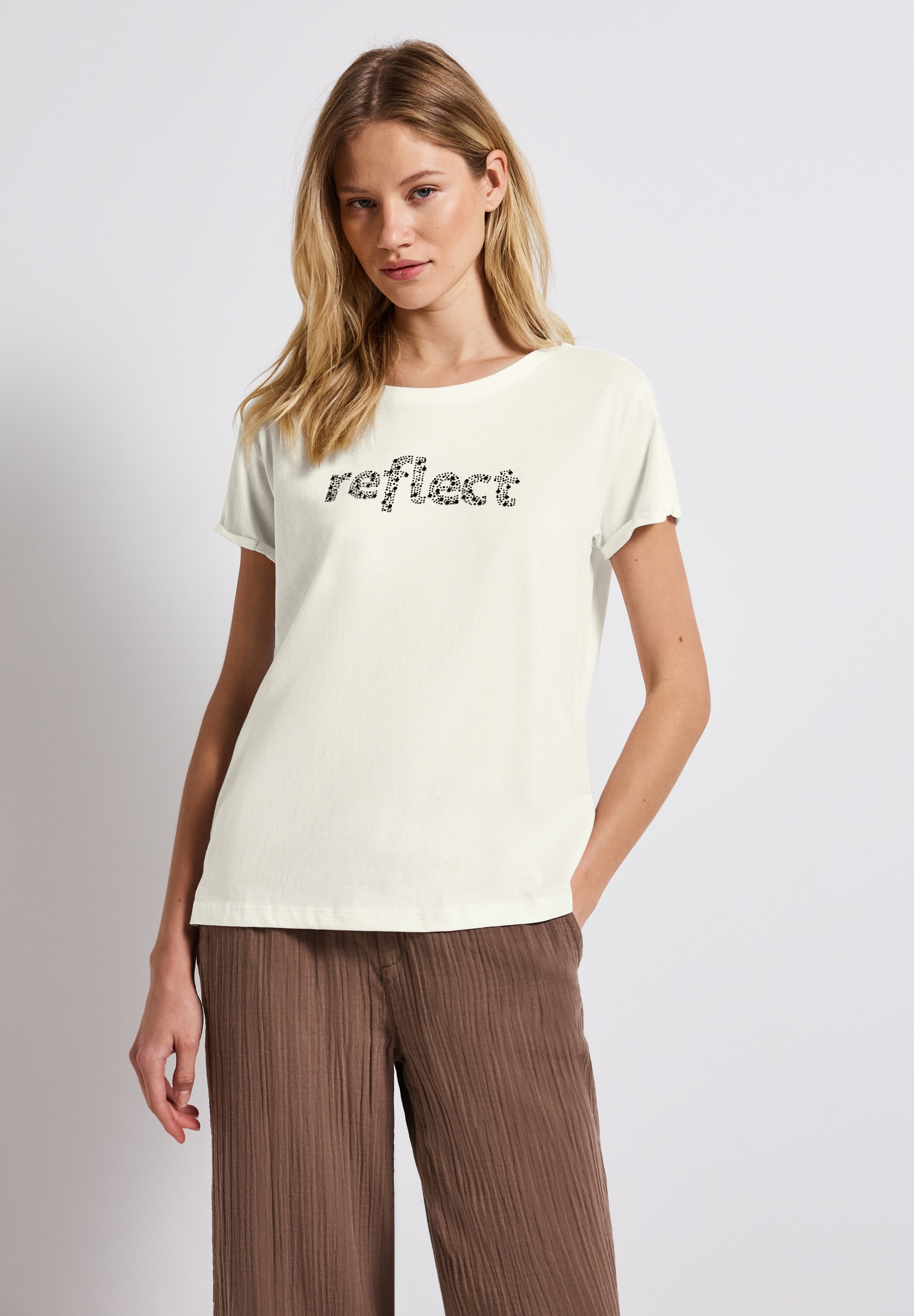 STREET ONE T-Shirt, im soften Baumwoll-Mix günstig online kaufen