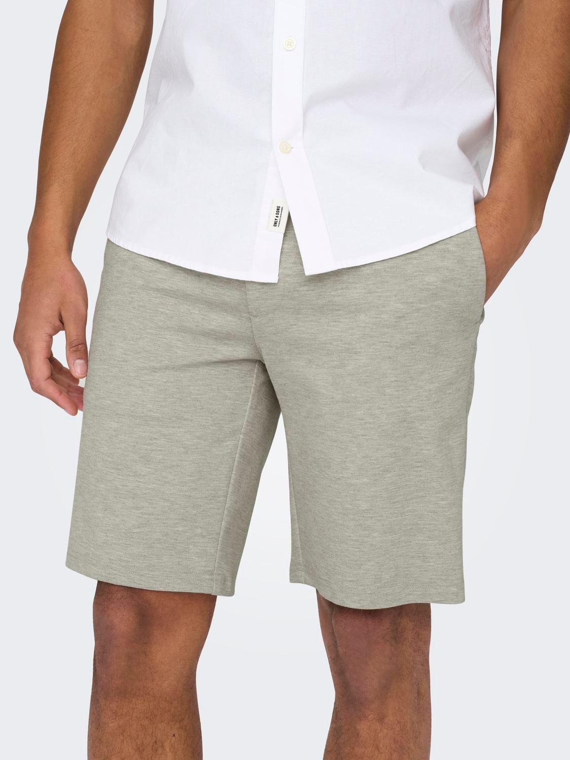 ONLY & SONS Chinoshorts "ONSMARK 0209 MELANGE SHORTS NOOS" günstig online kaufen