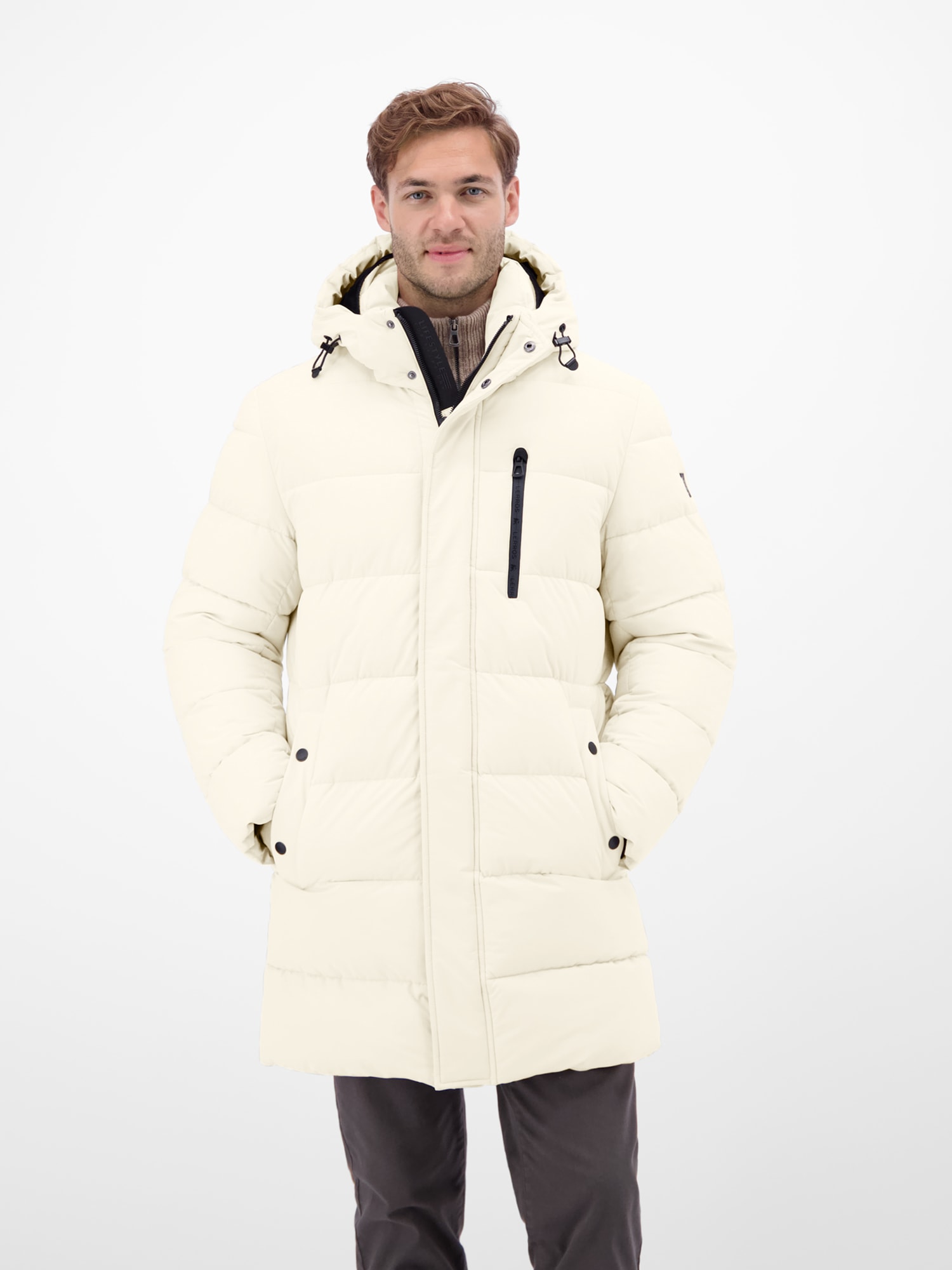 LERROS Steppjacke »LERROS Warme Steppjacke für Herren«, mit Kapuze, Wasser- und windabweisend, atmungsaktiv