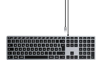 Tastatur »Slim W3 USB-C Wired Keyboard-DE (German)«,...