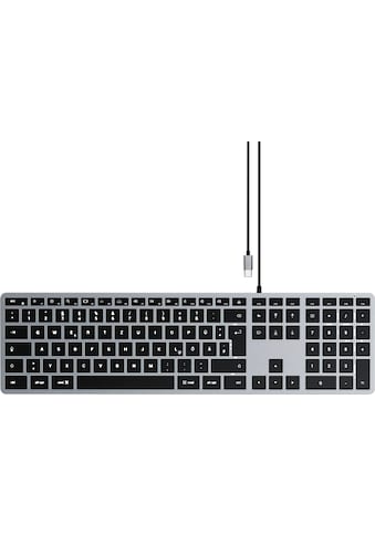 Satechi Tastatur »Slim W3 USB-C Wired Keyboard...