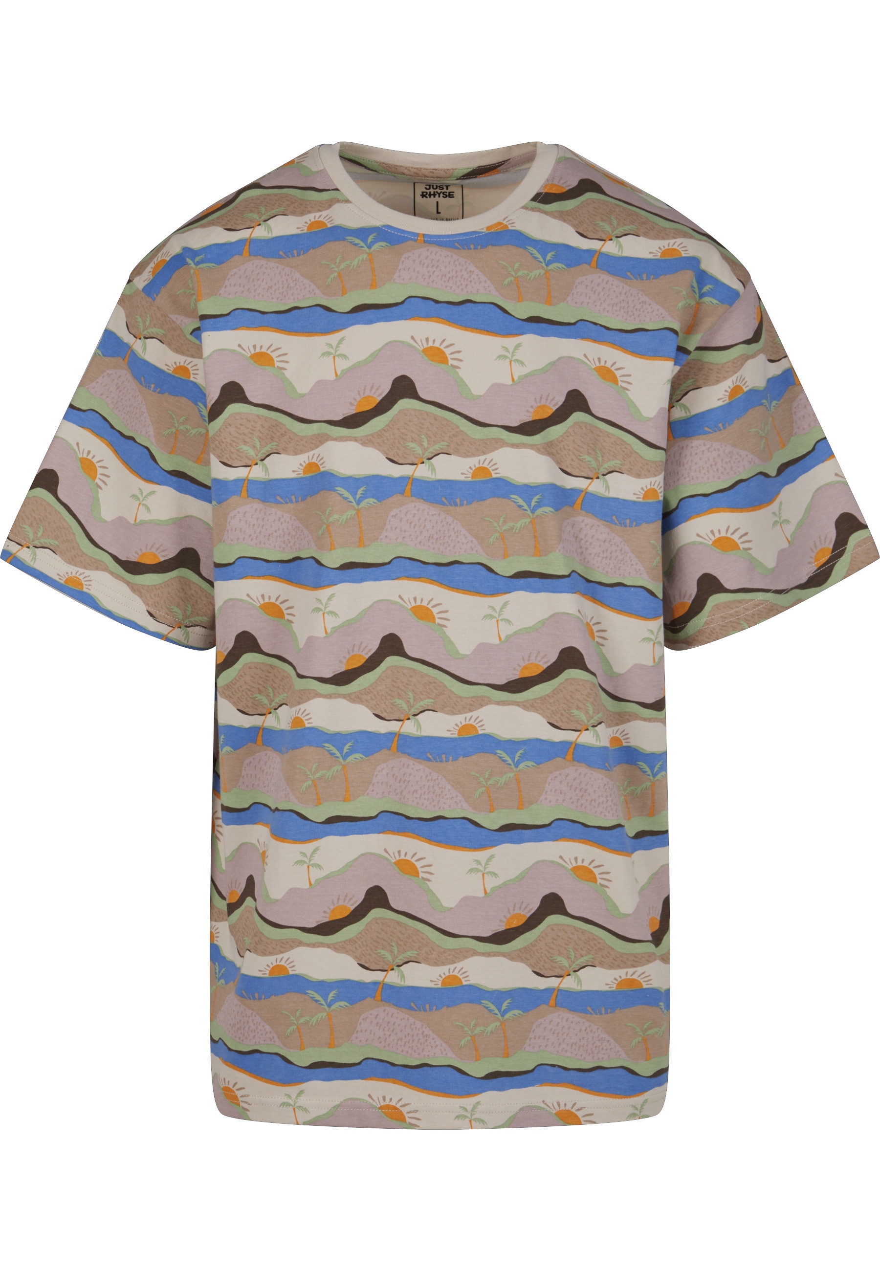 Just Rhyse T-Shirt "Just Rhyse Herren Just Rhyse Tshirt Sunrise" 1 Stk.