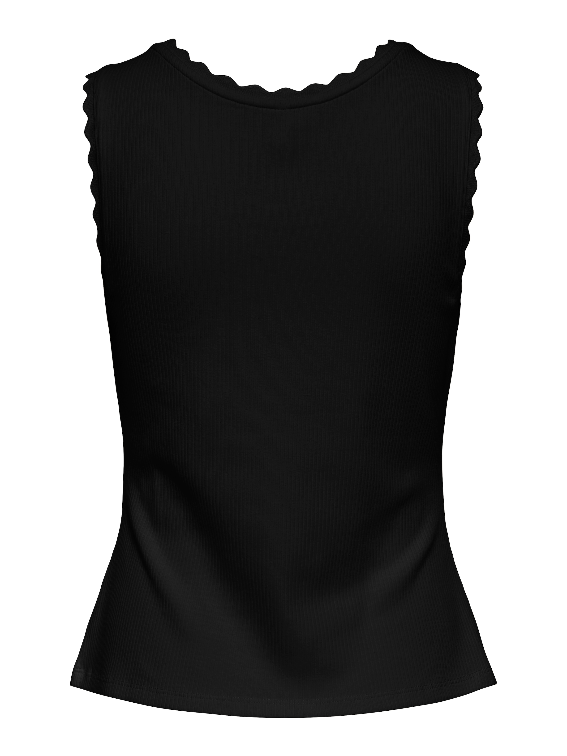 ONLY Tanktop »ONLLUNI S/L TANK TOP CS JRS« Baumwollmischung, regular fit, Rundhals