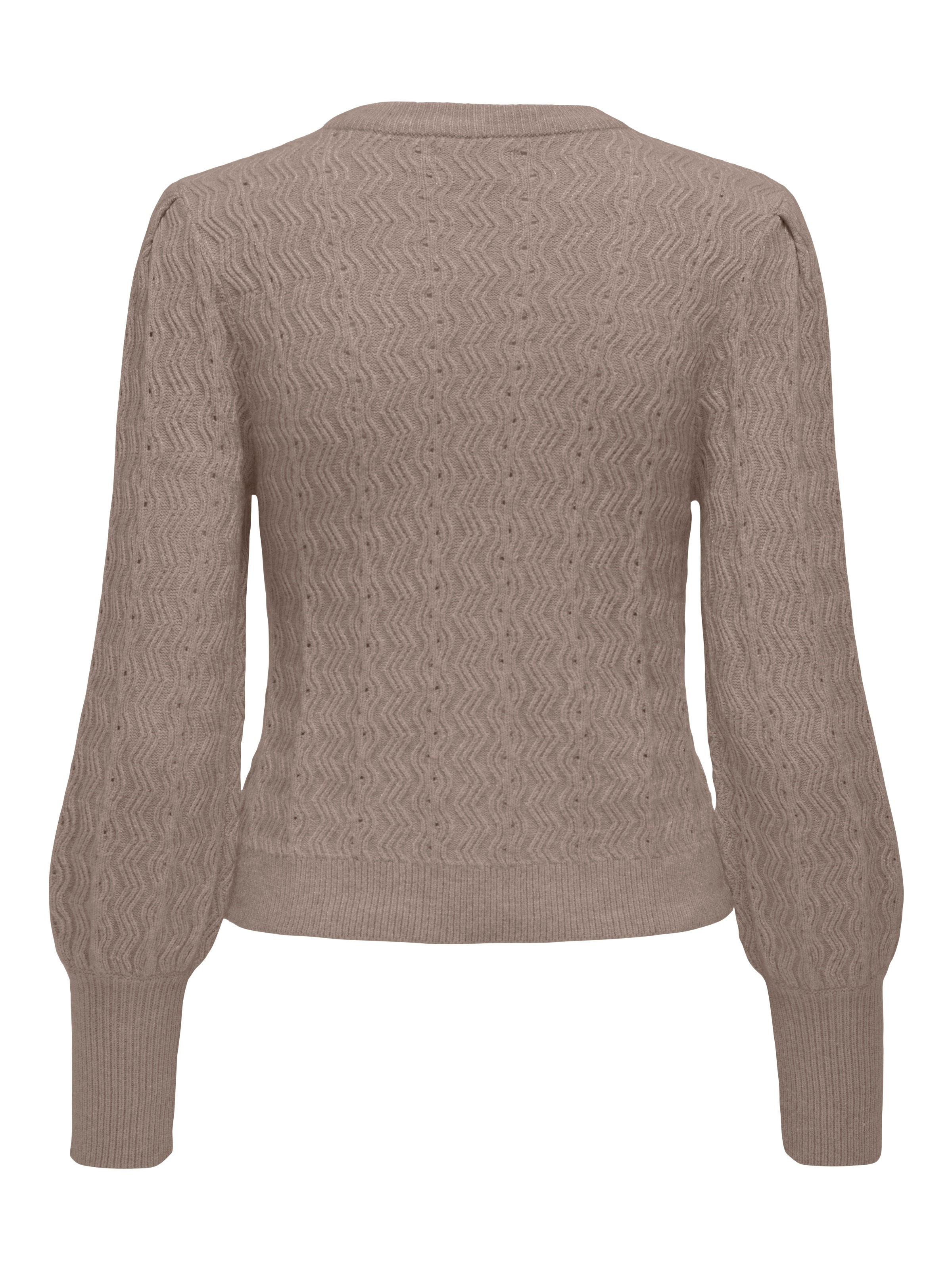 ONLY Rundhalspullover "ONLKATIA LS STRUC PUFF ONECK CC KNT" günstig online kaufen