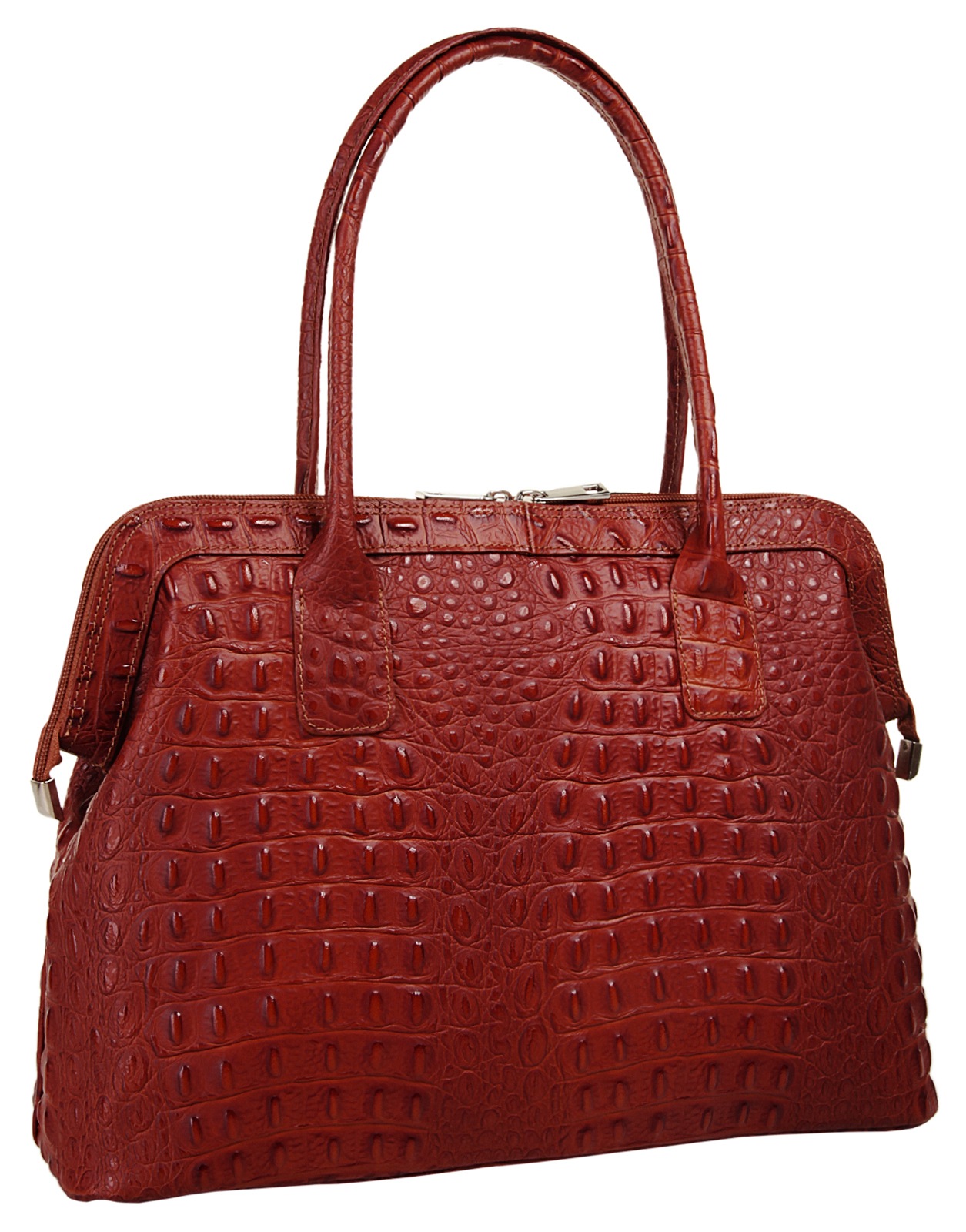 Cluty Shopper, echt Leder, Made in Italy