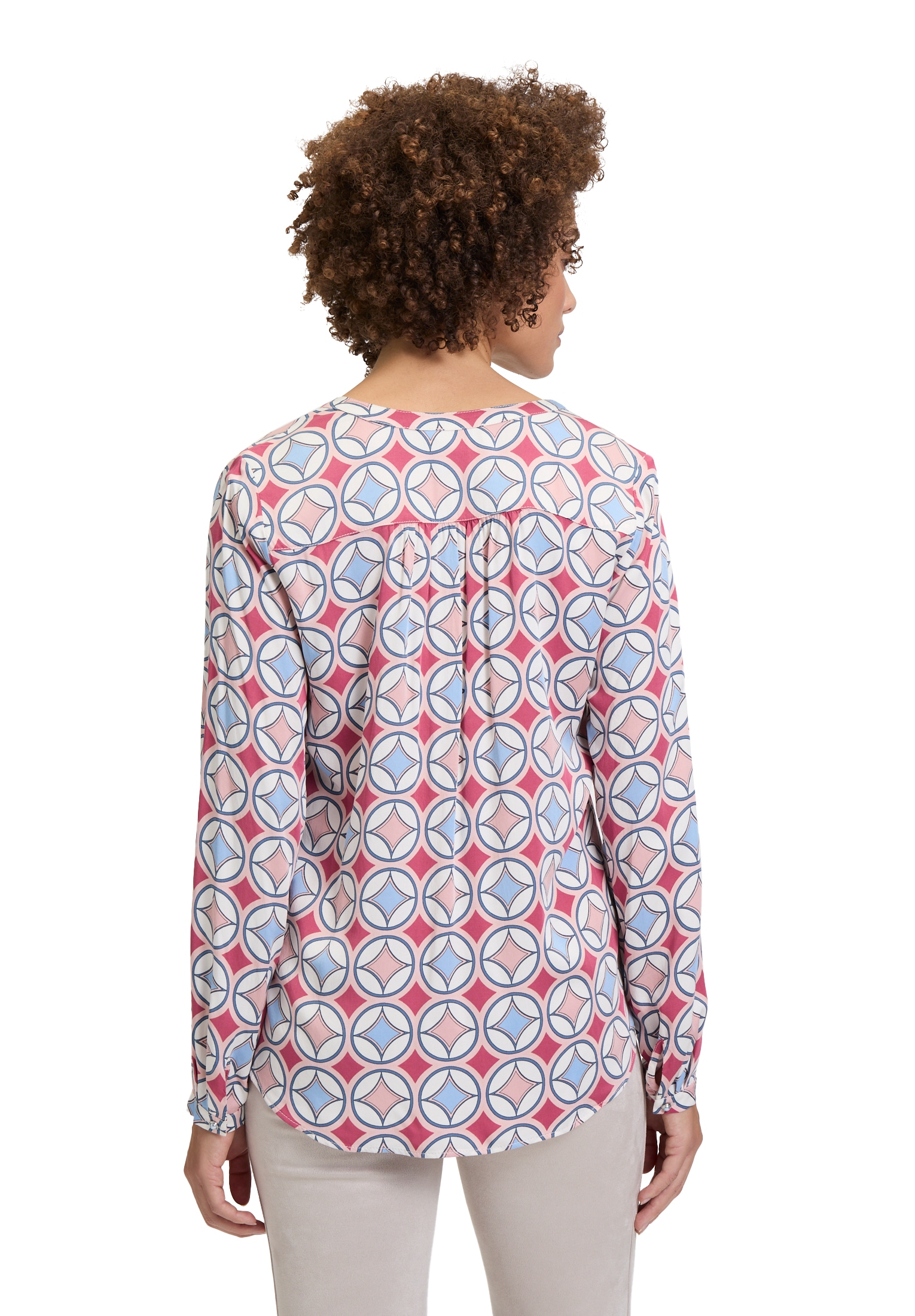 Cartoon Schlupfbluse »Cartoon Casual-Bluse mit Knöpfen«
