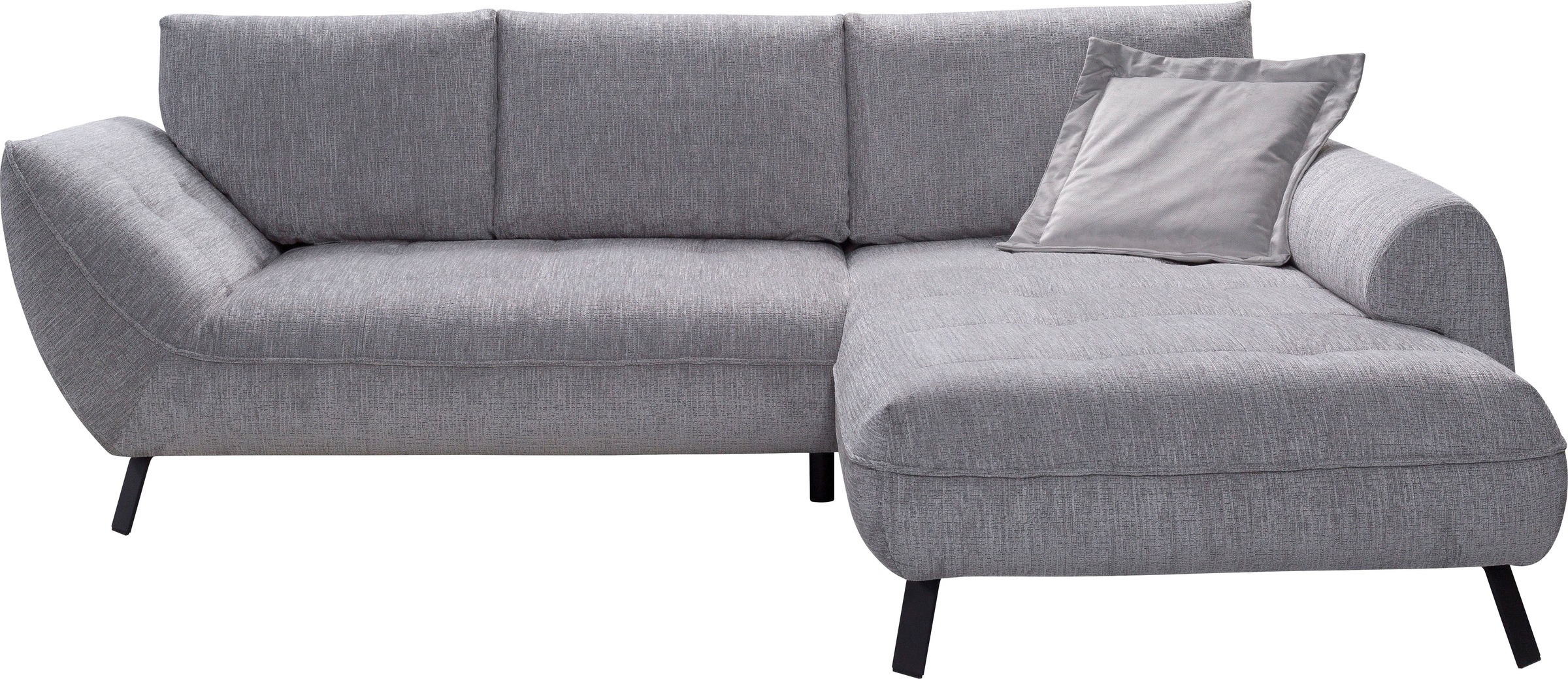 exxpo - sofa fashion Ecksofa "Bellini, Materialmix oder komplett Struktur, günstig online kaufen