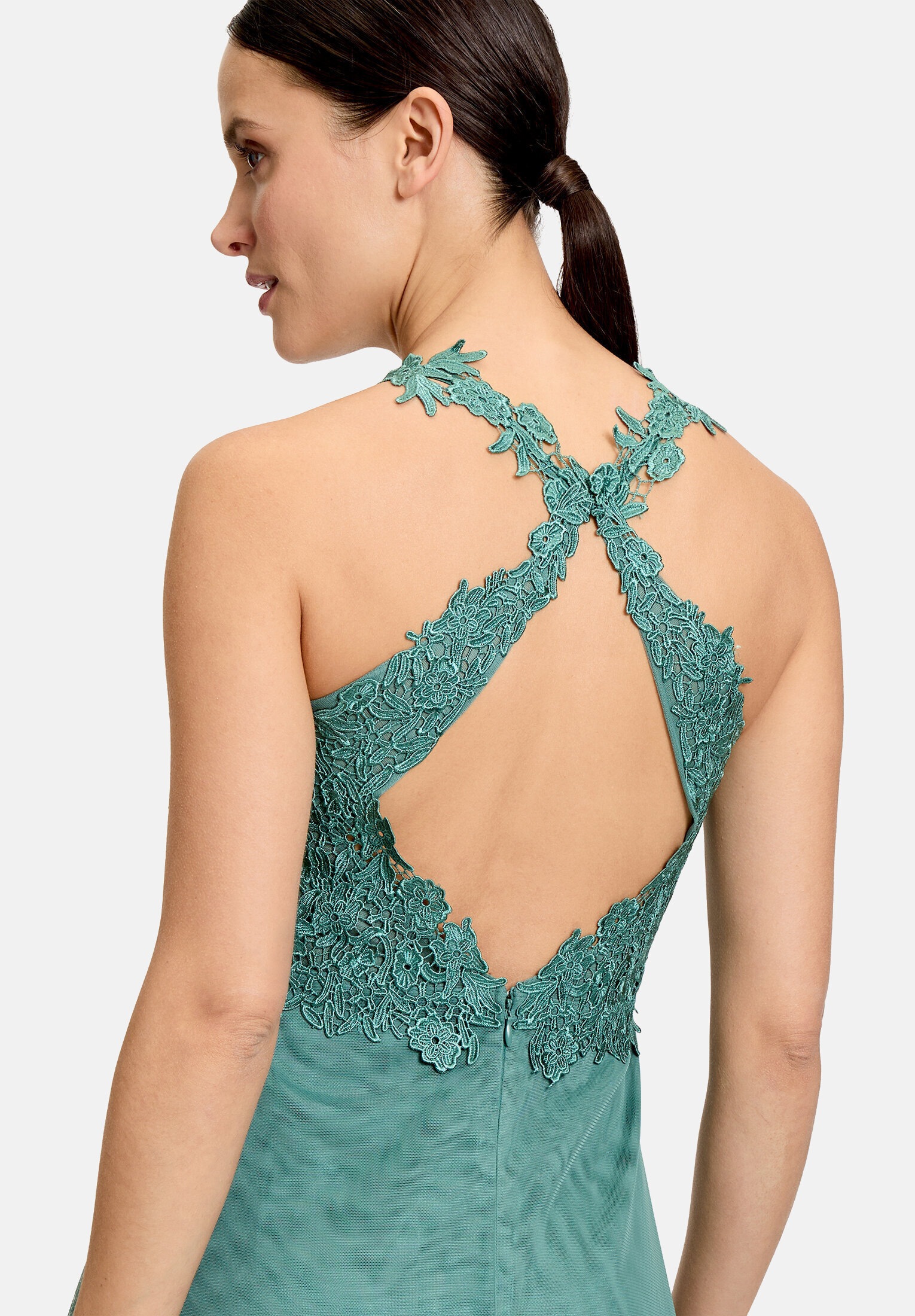 Vera Mont Abendkleid »Damen mit Spitze« Ohne Tasche Rückenfrei