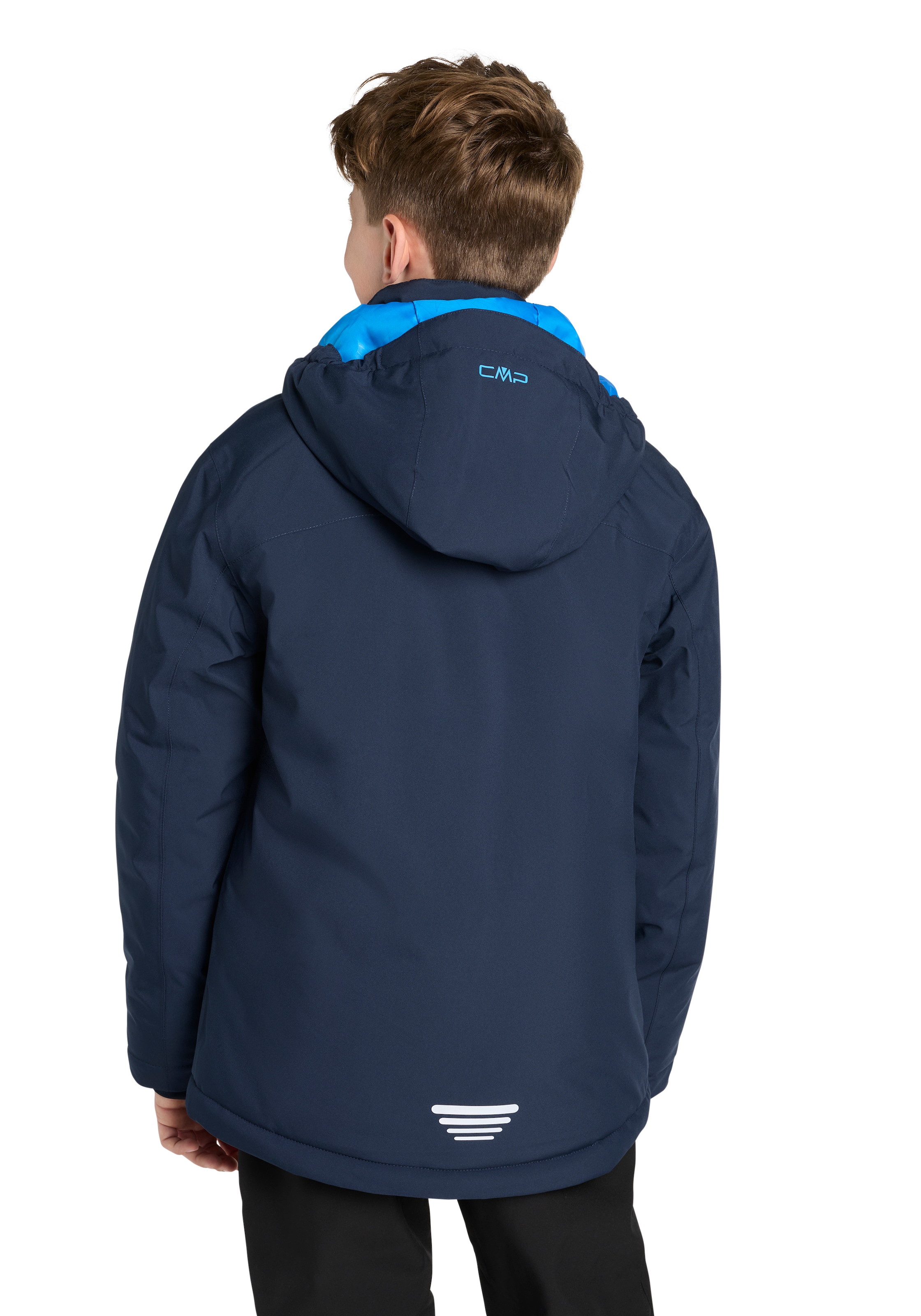 CMP Winterjacke »KID JACKET SNAPS HOOD« mit Kapuze für Kinder