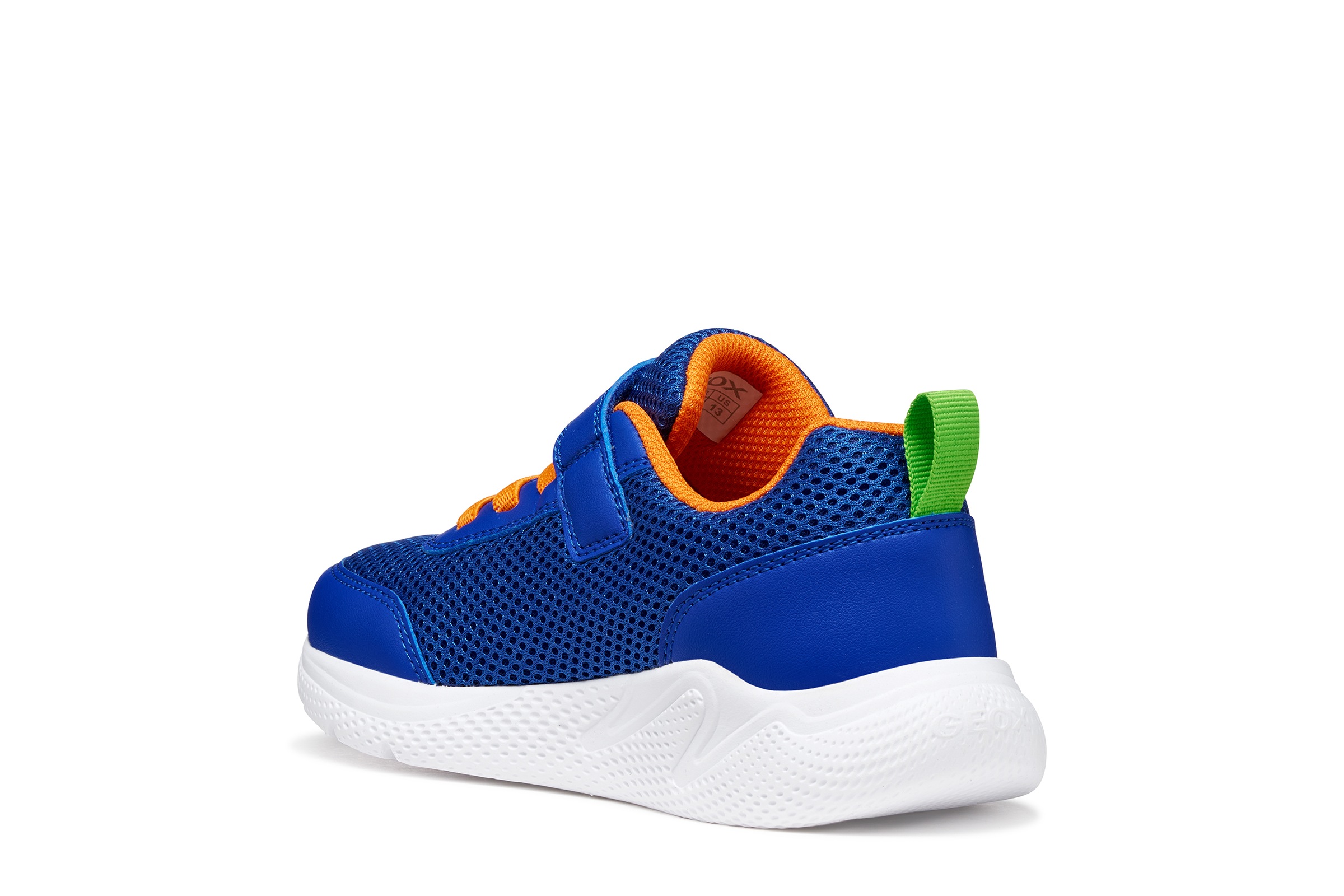 Geox Sneaker "J SPRINTYE BOY" Halbschuh mit bunten Besätzen, Größenschablon günstig online kaufen