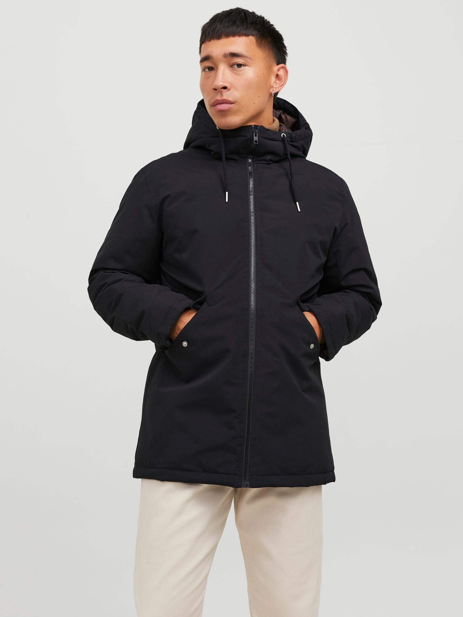 Outdoorjacke »JJLOOP PARKA JACKET«, mit Kapuze