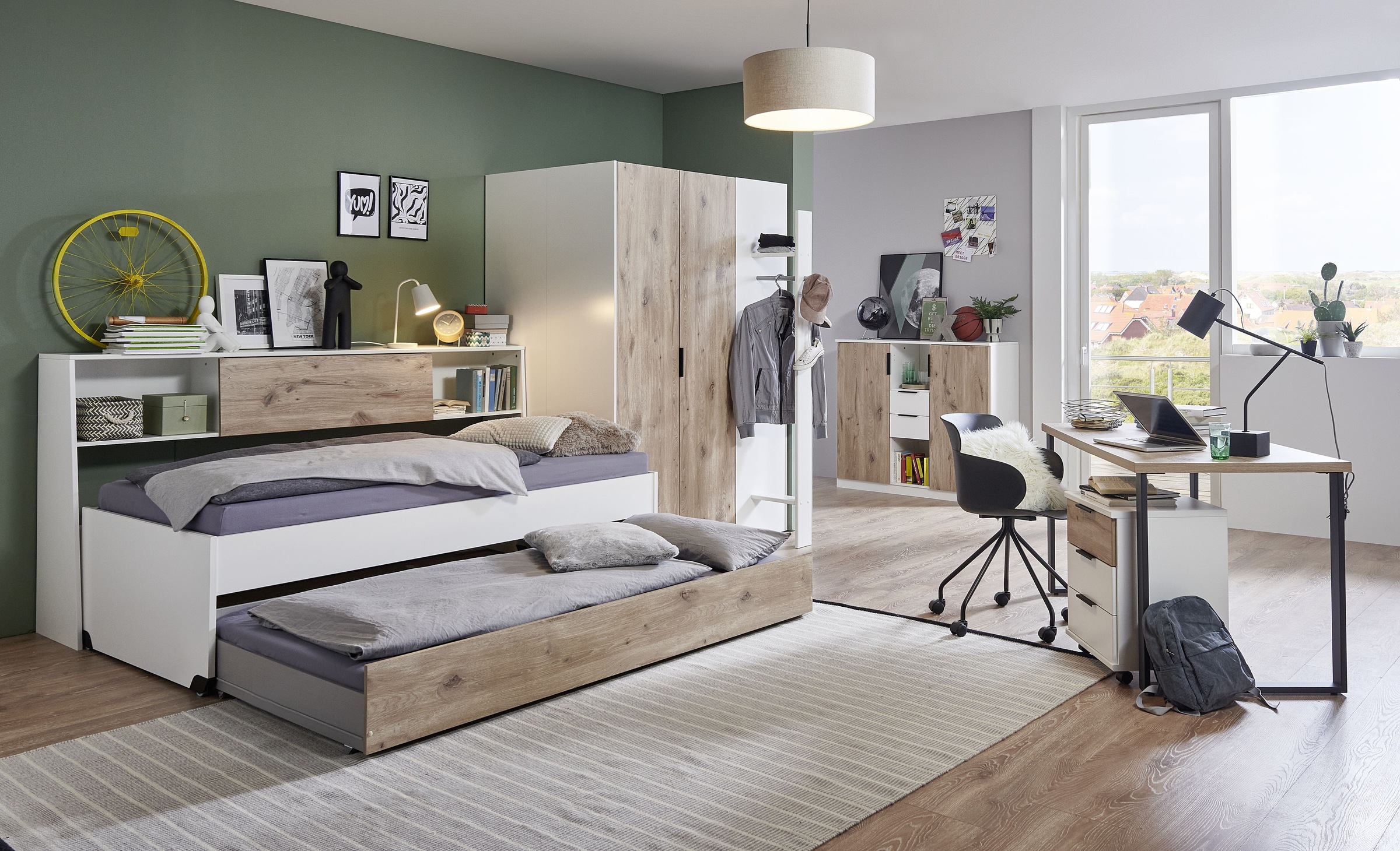Wimex Kombikommode "Norderney Kommode Sideboard 2-türig 2 Schubladen", B/T/ günstig online kaufen
