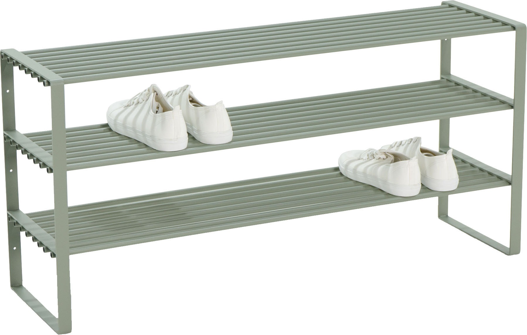 Spinder Design Schuhregal "REX SR 2 - 100 cm" 1 Stk. tlg. Regal aus Stahl, günstig online kaufen