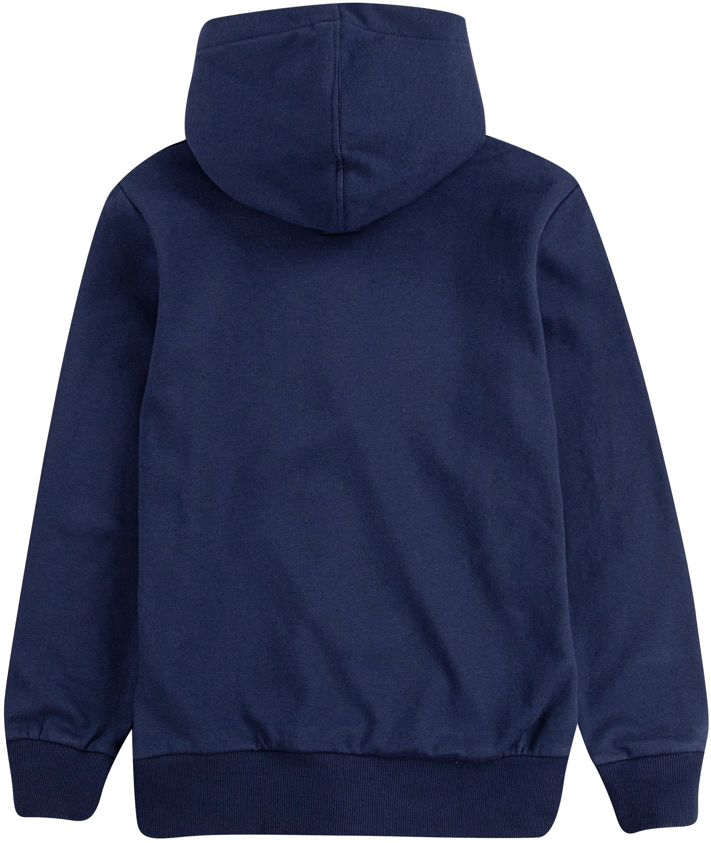 Levi's Kids Batwing Screenprint Hoodie Blue 3 Years Boy 4
