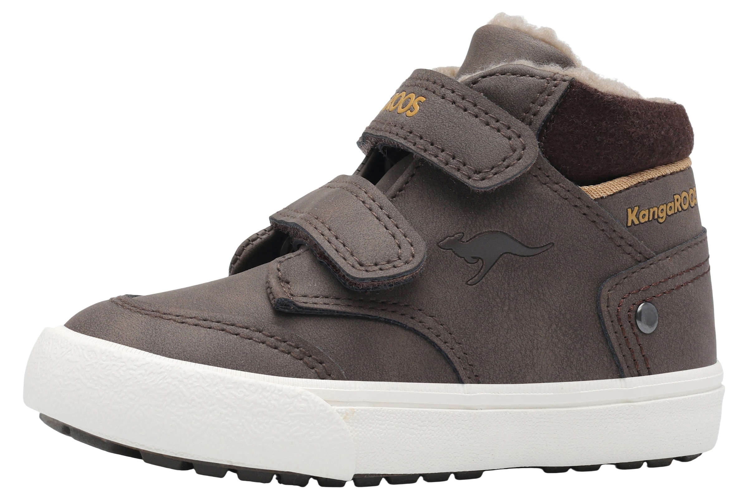 KangaROOS Sneaker "KaVu Primo V" Warmfutter, Klettverschluss,Winterschuhe, Schnürboots, Sneakerboots