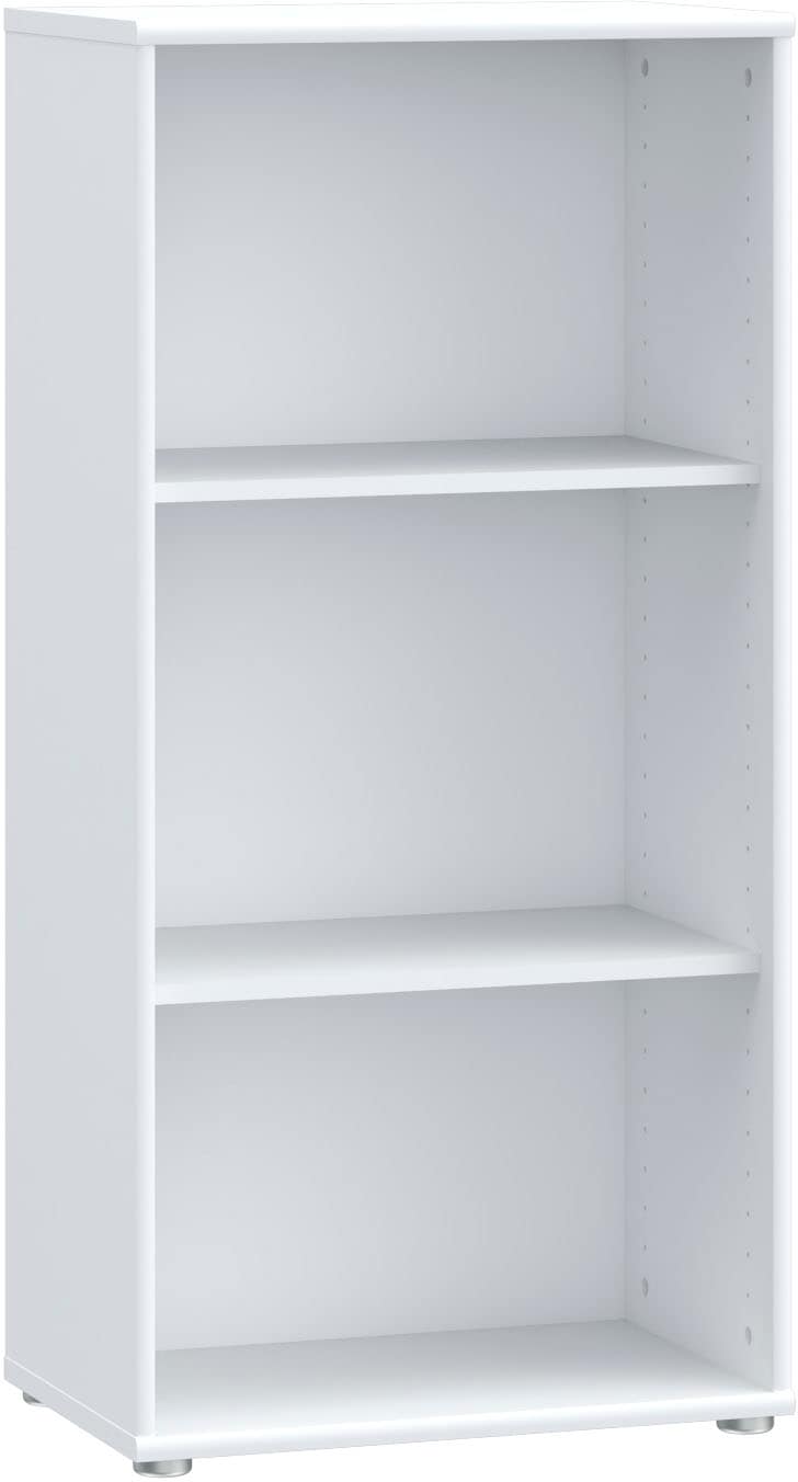 FORTE Regal "Tempra, Mehrzweckregal schmal, Höhe 111,1cm, 2 Ablageböden" Br günstig online kaufen