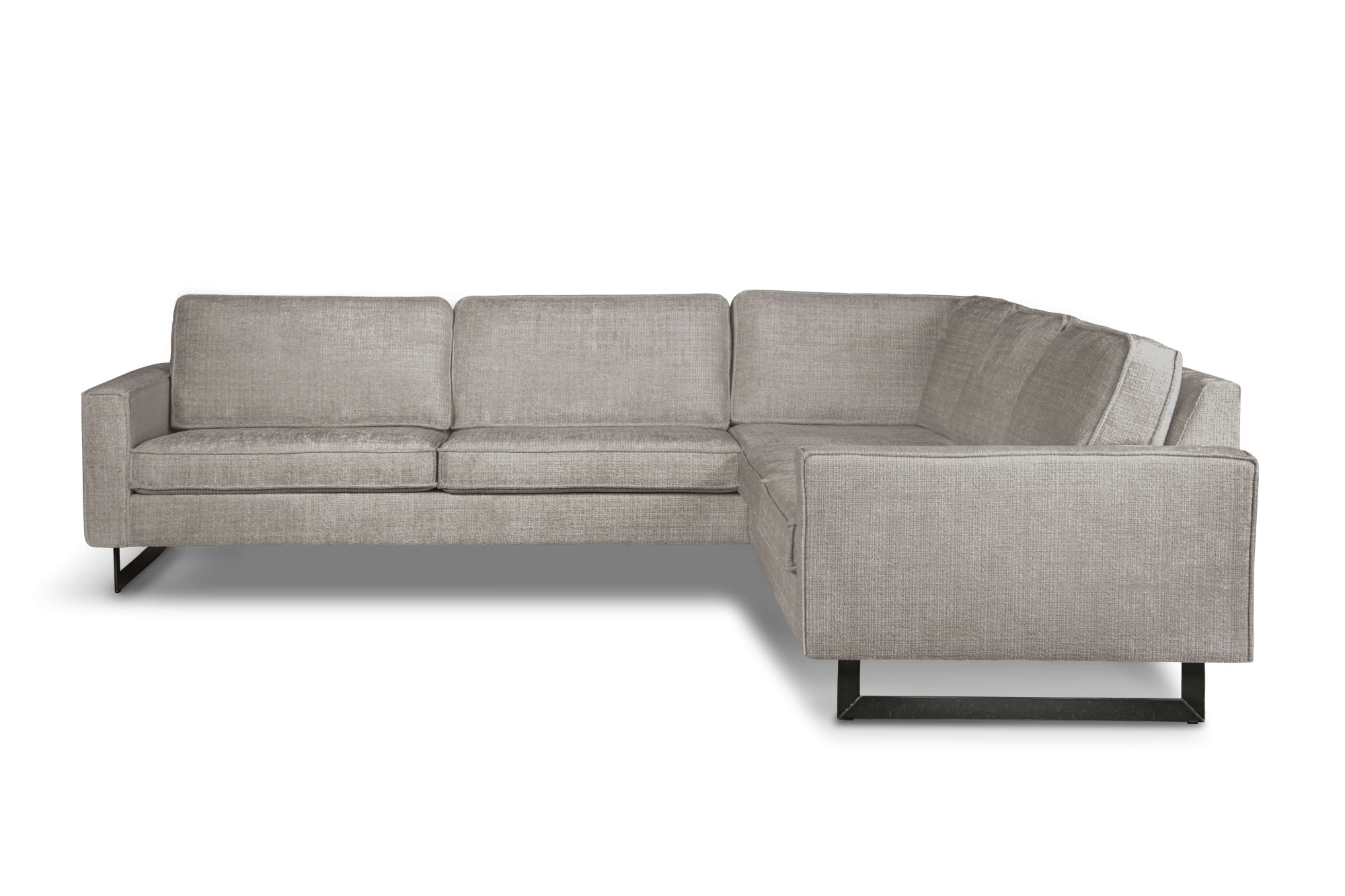 PLACES OF STYLE Ecksofa "Pinto, XXL, 250/290 cm, langer Schenkel, Ottomane" günstig online kaufen