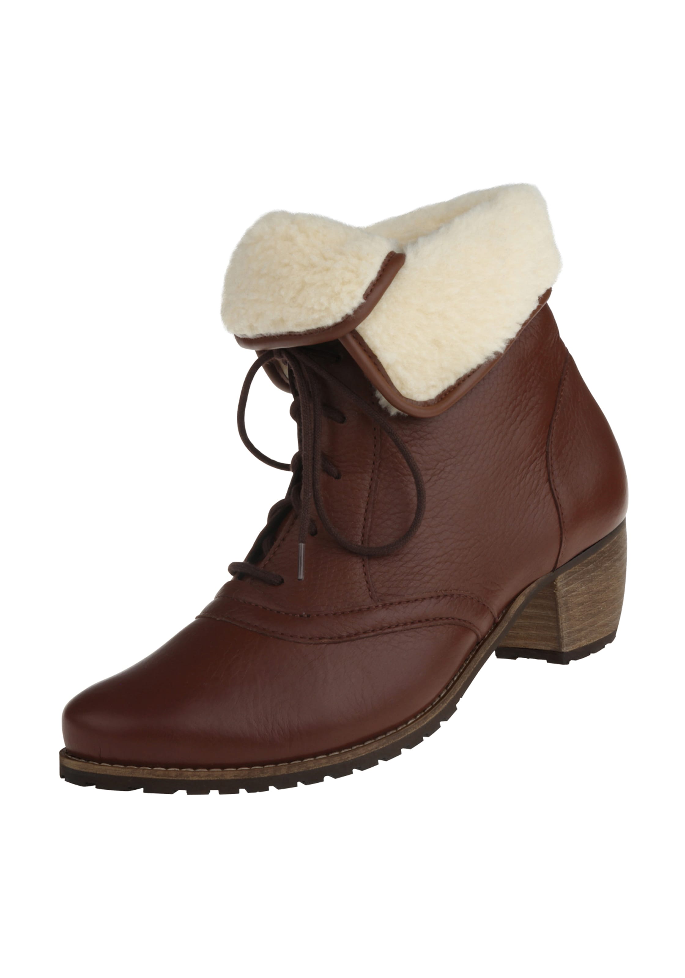 Natural Feet Stiefelette "Ista", aus echtem Hirschleder