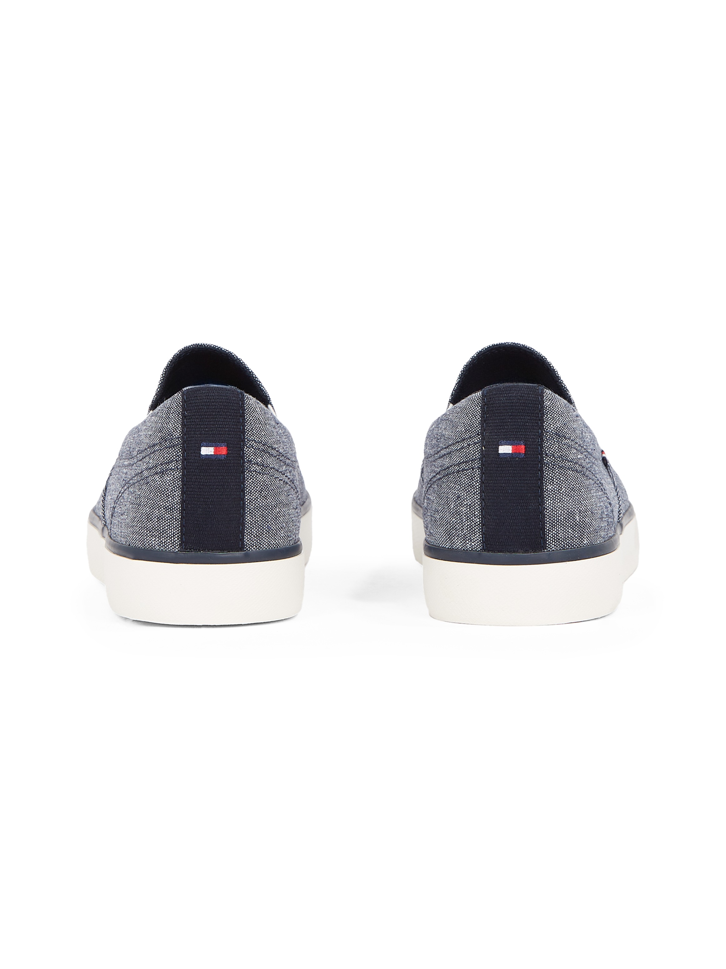 Thumbnail - Tommy Hilfiger Slip-On Sneaker "TH HI VULC LOW SLIP ON CH", Freizeitschuh, Schlupfschuh, Halbschuh mit seitlichen Gummiz...