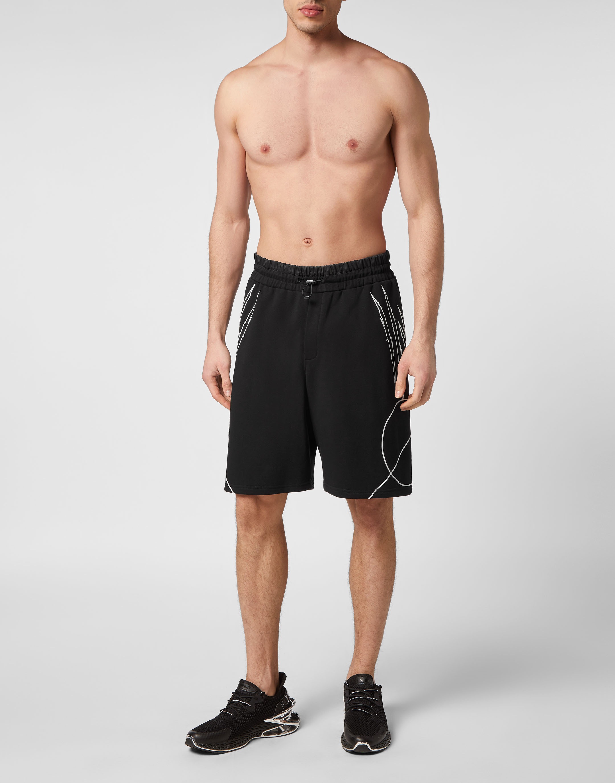 PLEIN SPORT Jogg-Bermudas »Scratch«