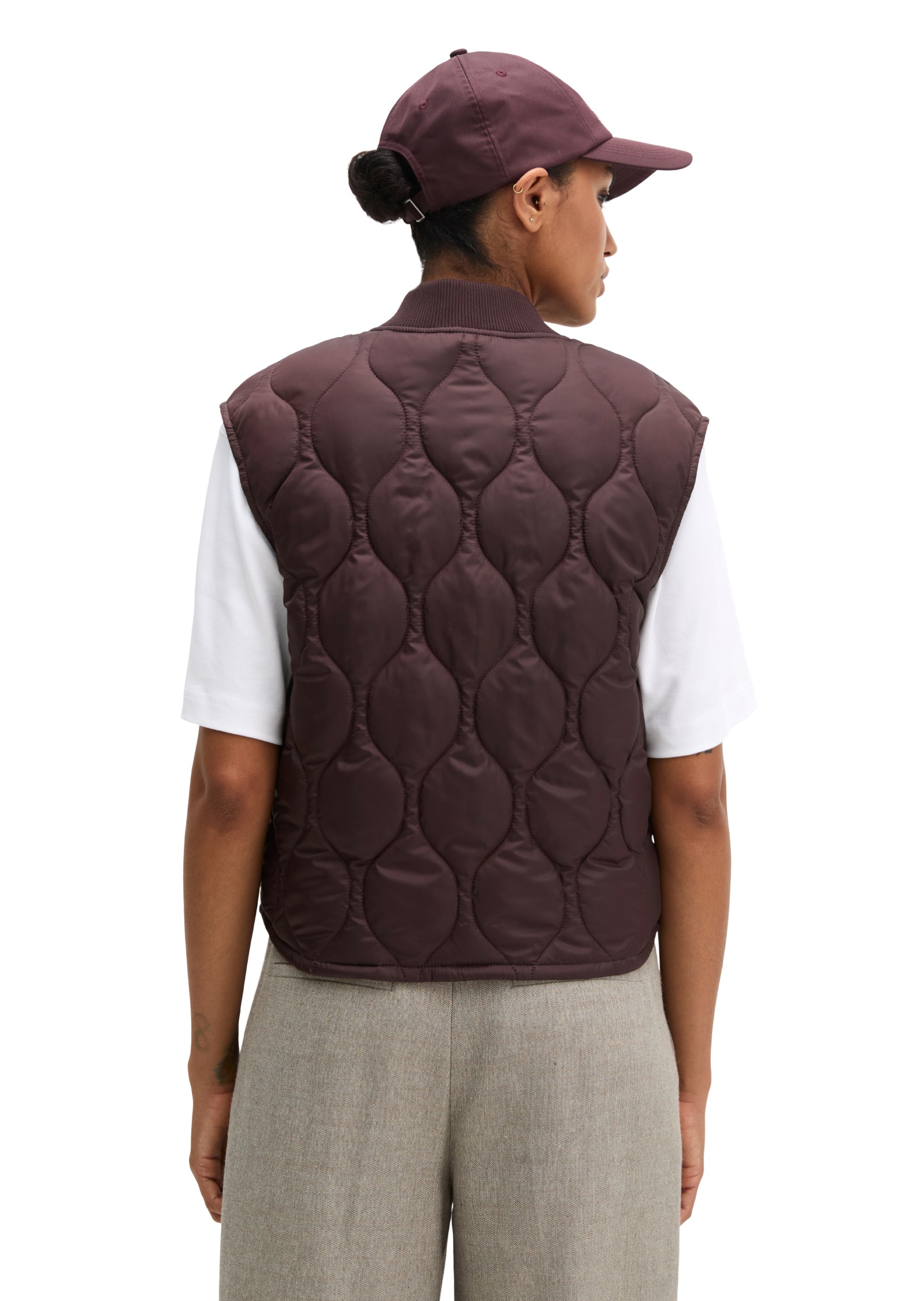Marc O'Polo Steppweste »aus recyceltem Polyester«
