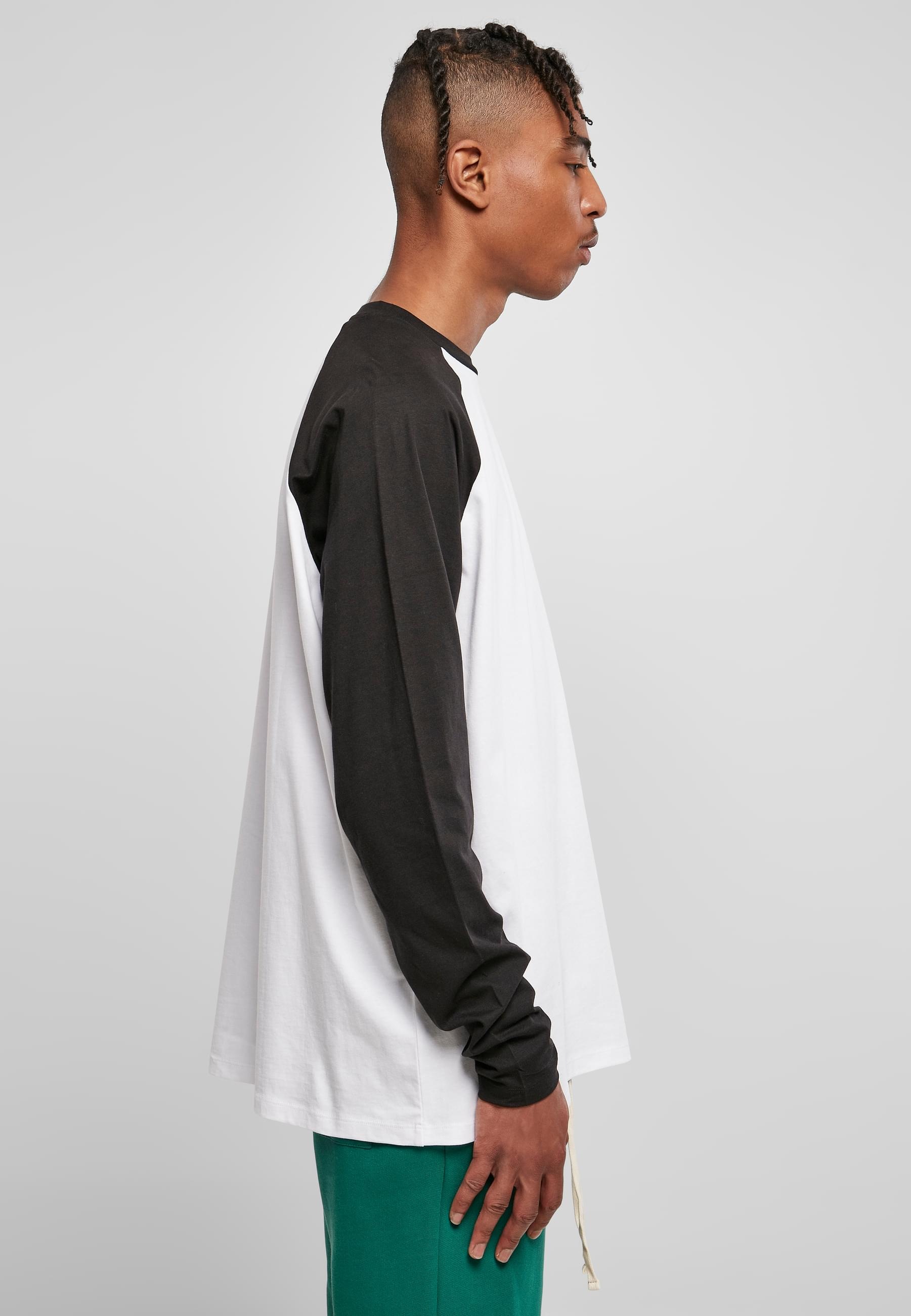 URBAN CLASSICS Longsleeve »Urban Classics Herren Organic Oversized Raglan Longsleeve«, (1 tlg.)
