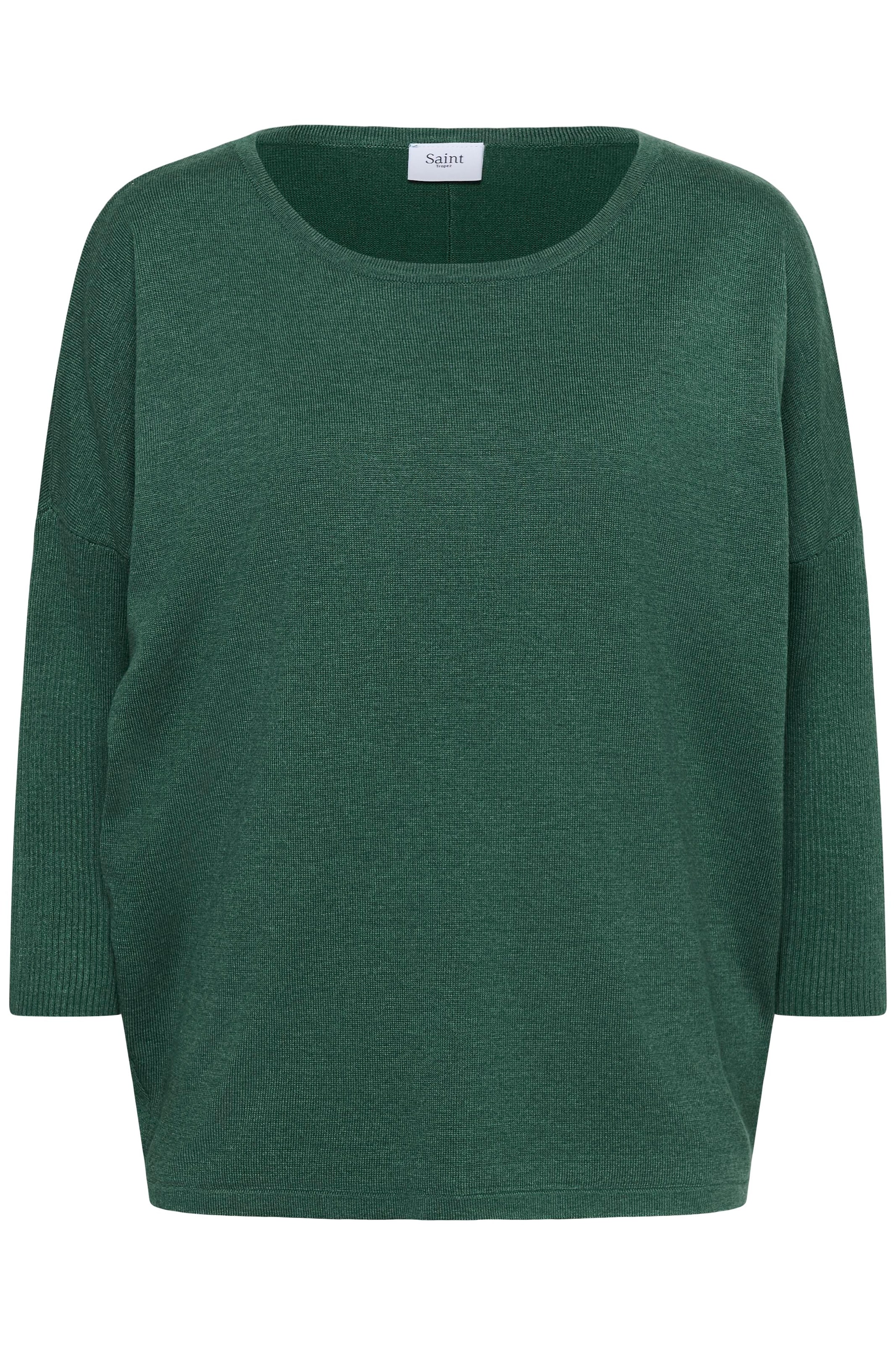 Saint Tropez Rundhalspullover »A2561, MilaSZ R-Neck«