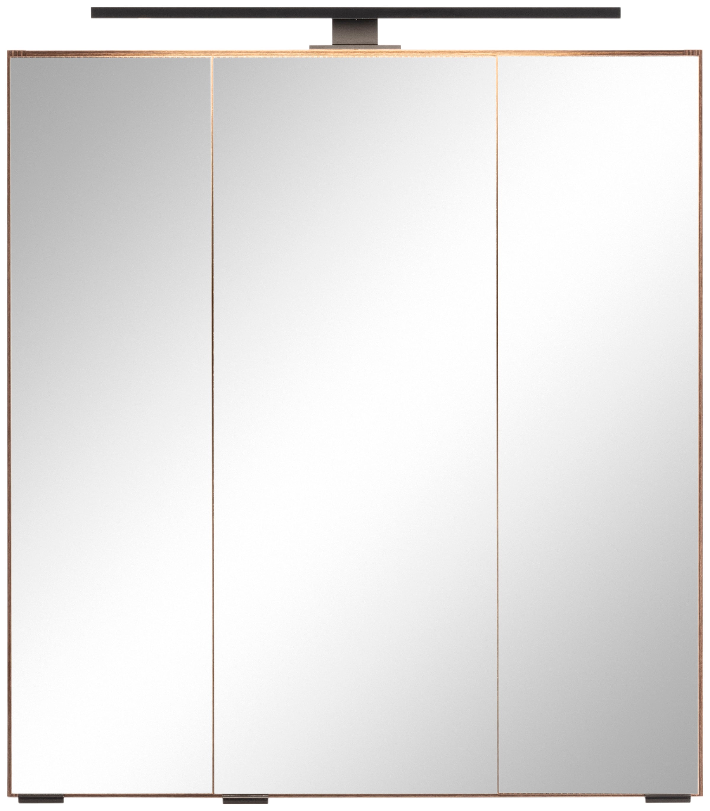 HELD MÖBEL Spiegelschrank »Trento, verschiedene Ausführungen und Farben«, Breite  60 cm, mit 3D-Effekt, Spiegeltüren, Inklusive LED-Beleuchtung | BAUR
