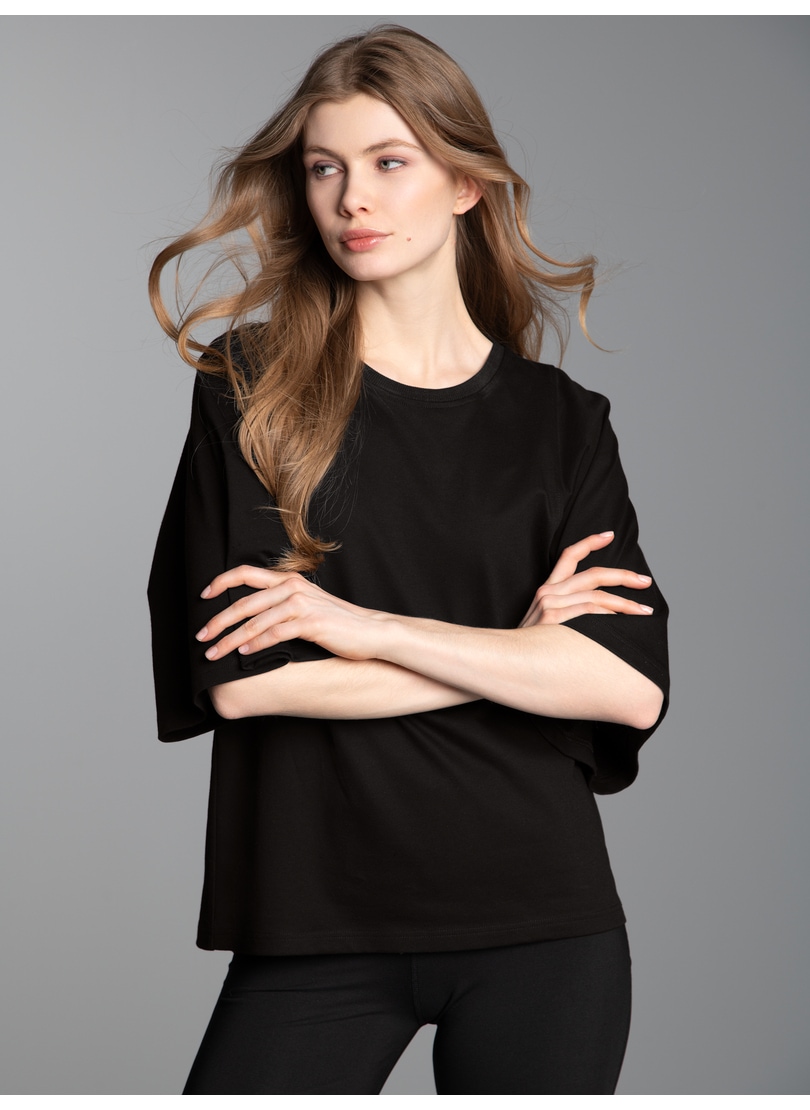 Trigema T-Shirt »TRIGEMA Oversized T-Shirt mit weiten Ärmeln«, (1 tlg.)
