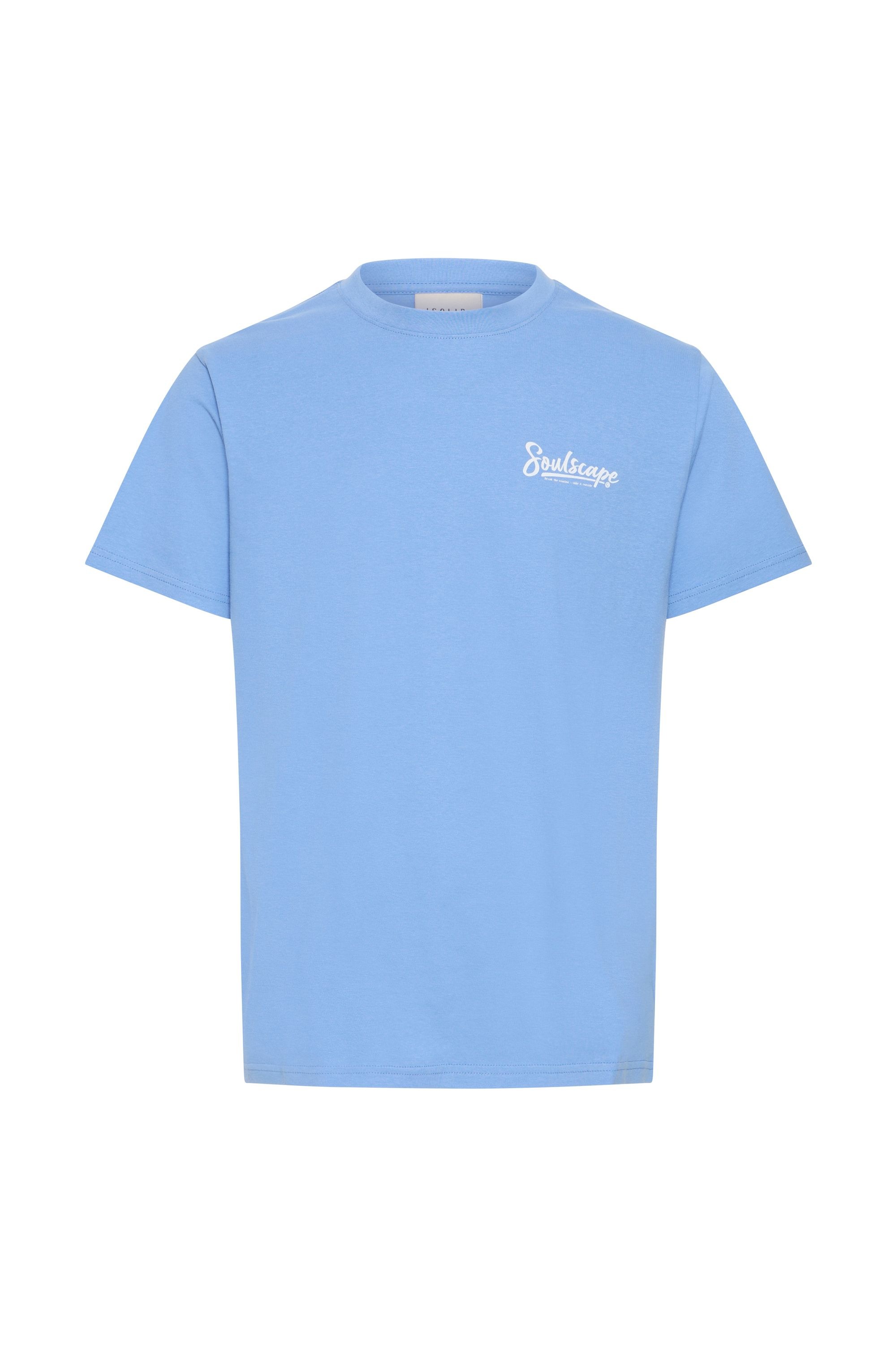 SOLID Herren Rundhalsshirt "Rundhalsshirt SDTyrese", blau, Gr. XXL, Obermaterial: 100% Baumwolle CO., Shirts