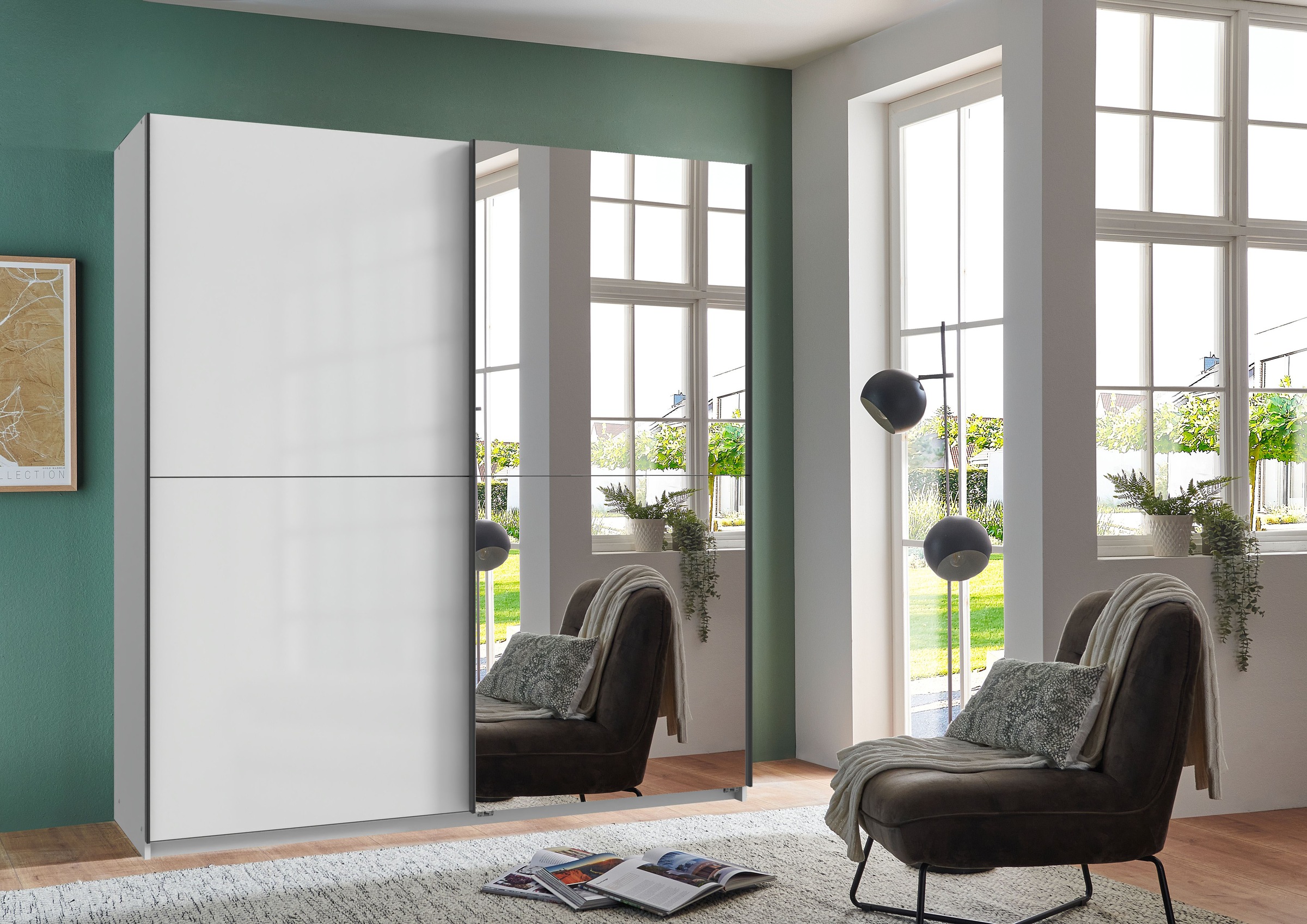 Wimex Kleiderschrank "Mugano, B/T/H 135 oder 180/65/198cm, Made in Germany" günstig online kaufen