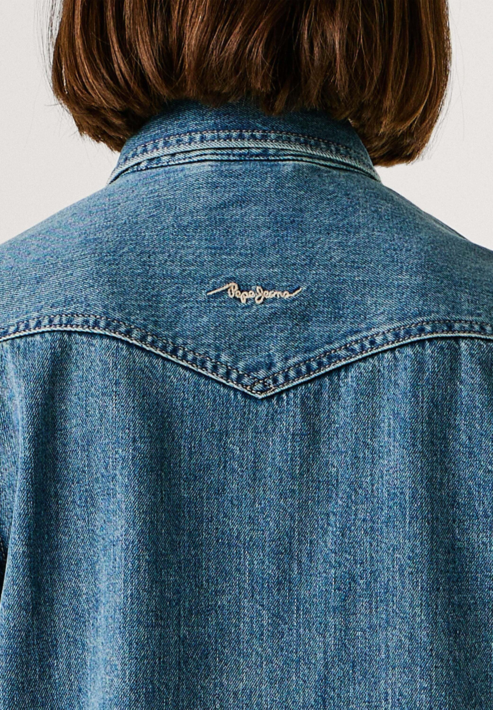 Pepe Jeans Funktionsshirt »shirt AUTHENTIC DENIM SHIRT ODILE«